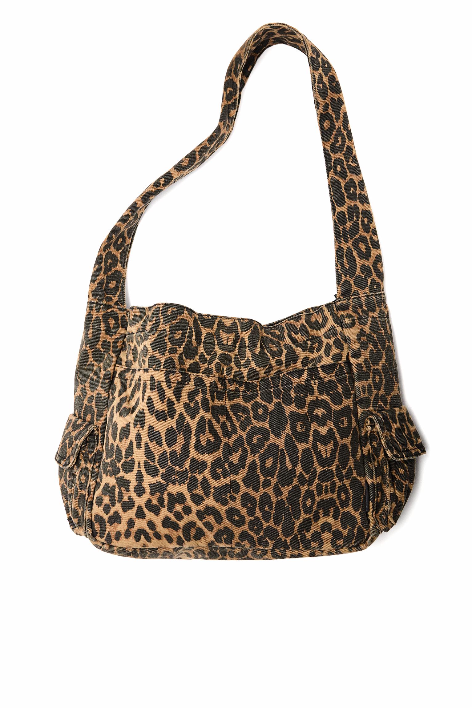 Leopar desenli tote çanta_8