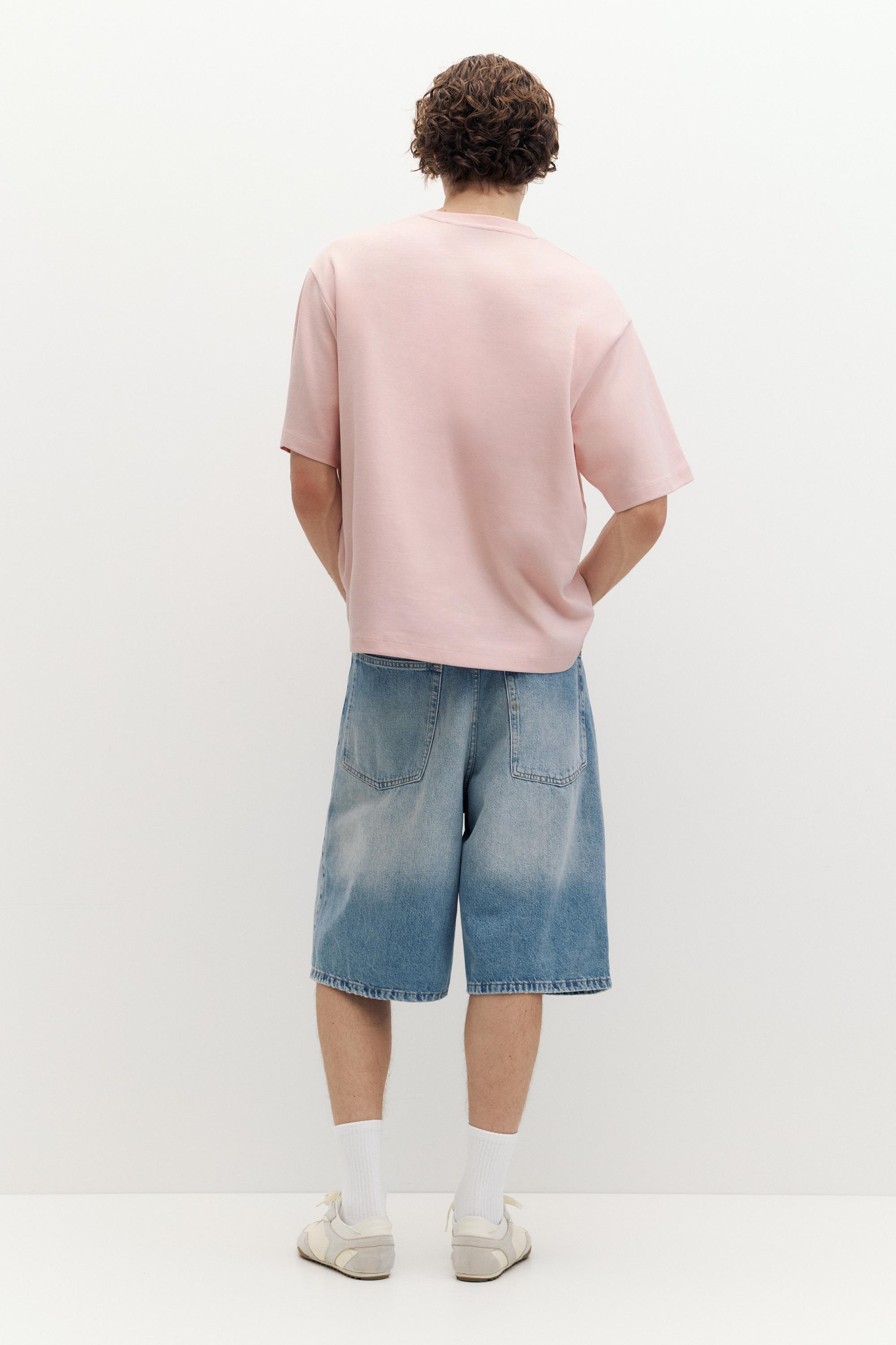 Boxy T-shirt — Pink