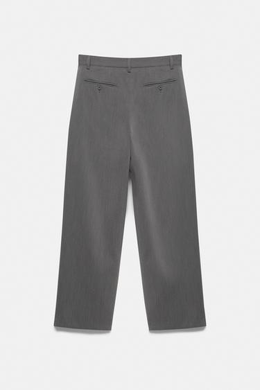 Tailored darted trousers — Grey 7