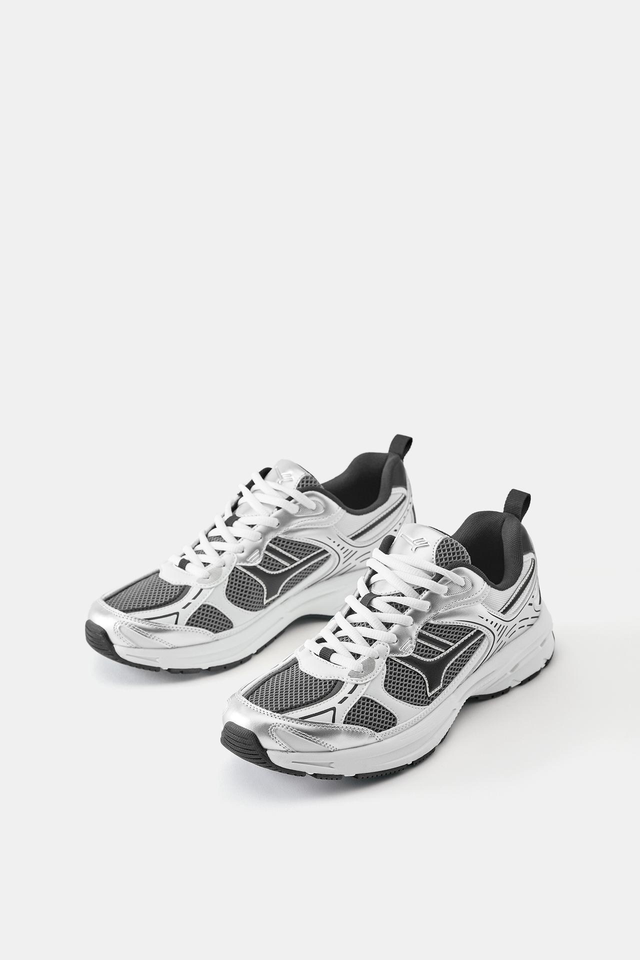 Multi-piece trainers — Silver
