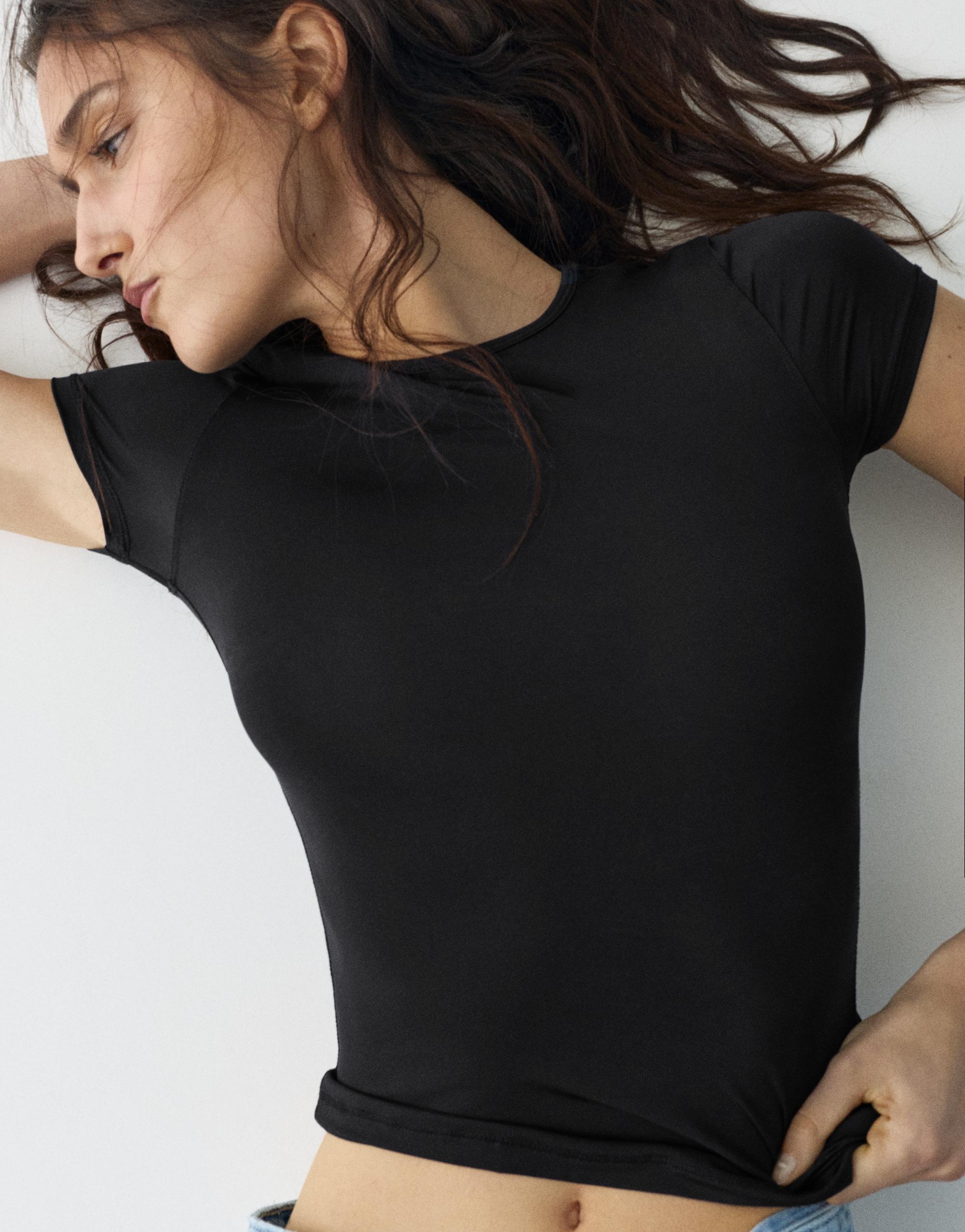 Kısa kollu poliamid tişört - Görsel 57