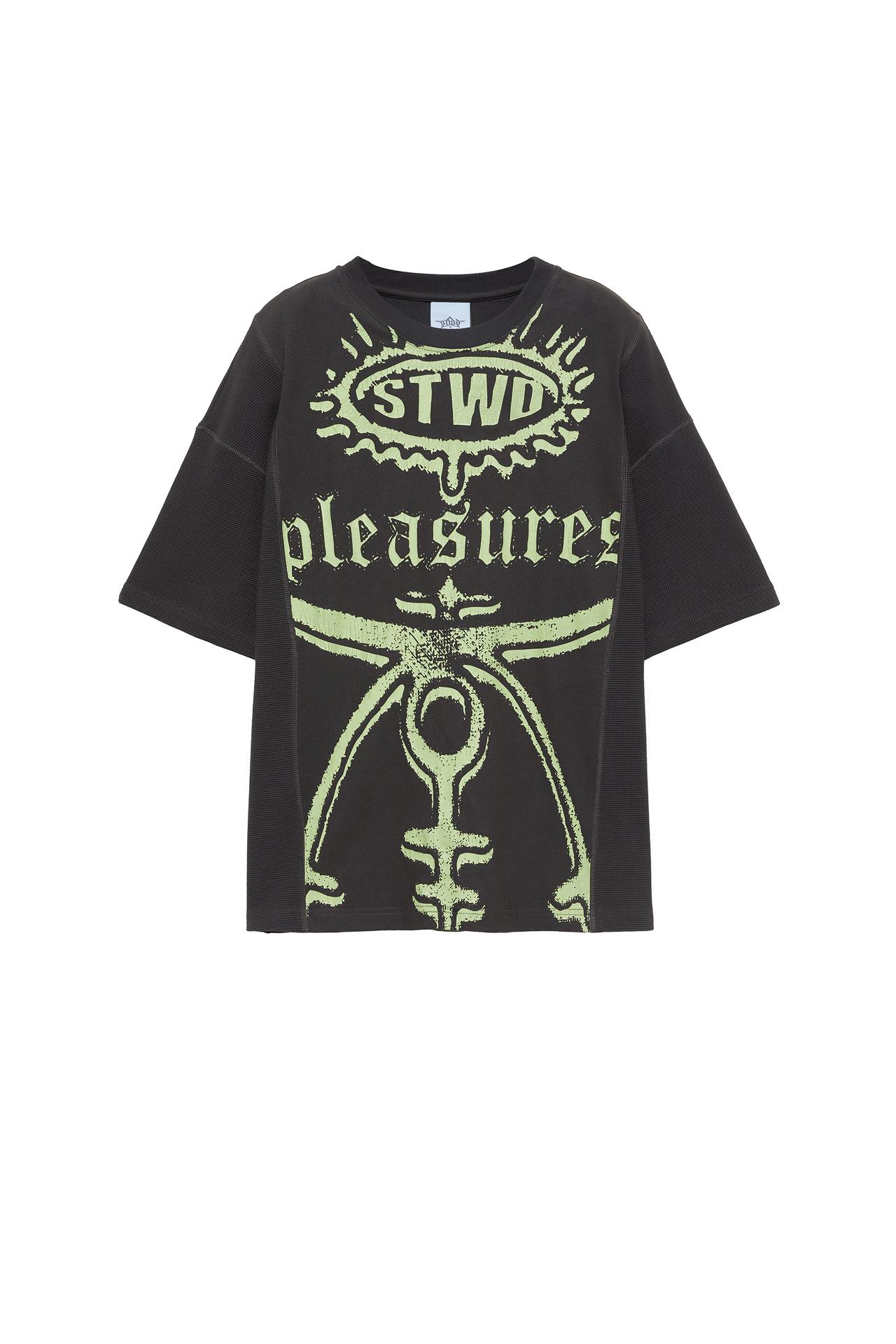Pleasures x STWD T-shirt — Black