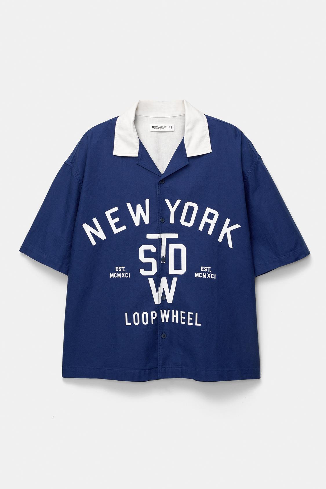 Camisetas Hombre Pull Camisetas Estampadas Pull And Bear Pull And