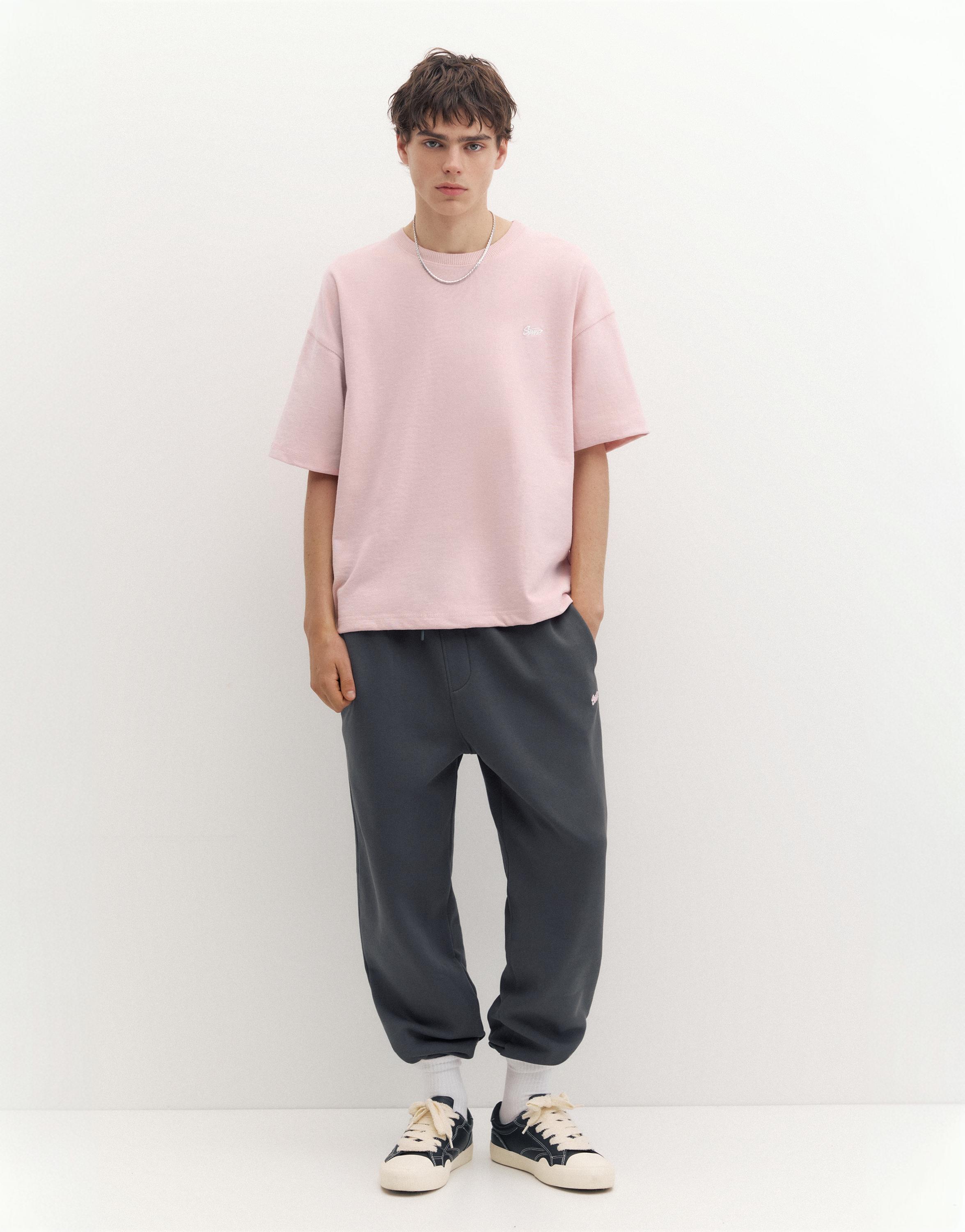 Short sleeve STWD sweatshirt — Pink