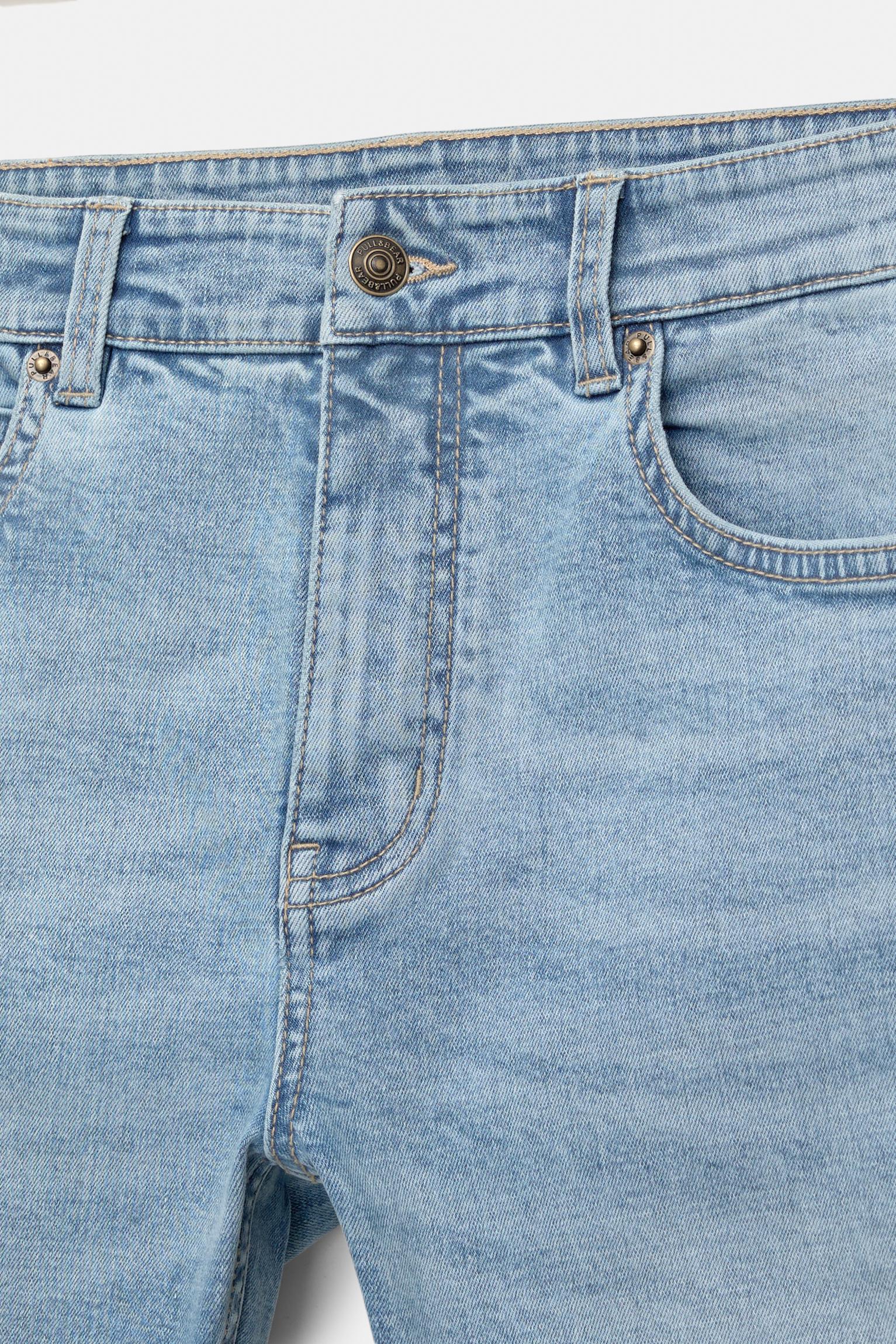 Basic skinny jeans — Pale indigo