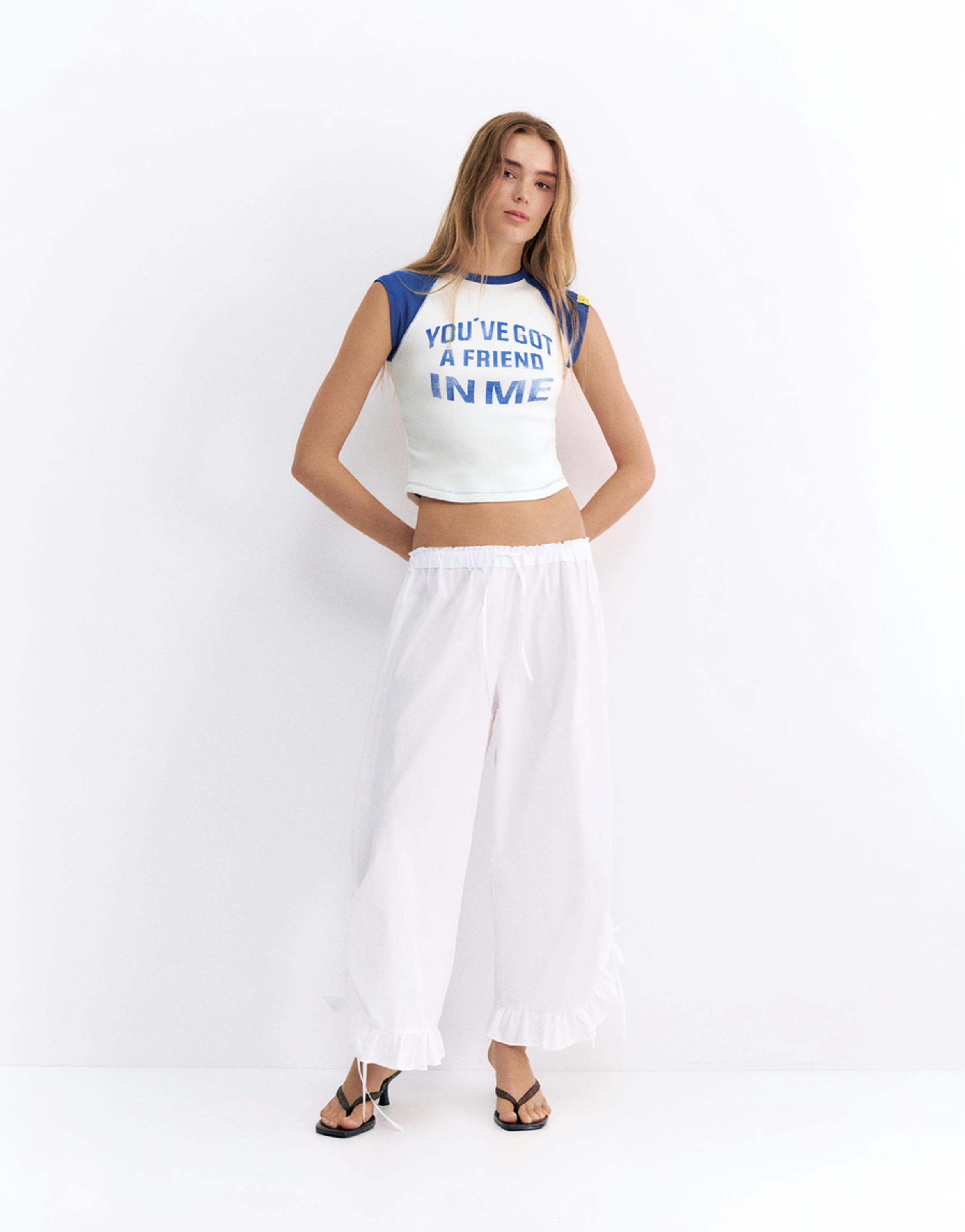 Toy Story raglan sleeve T-shirt — White