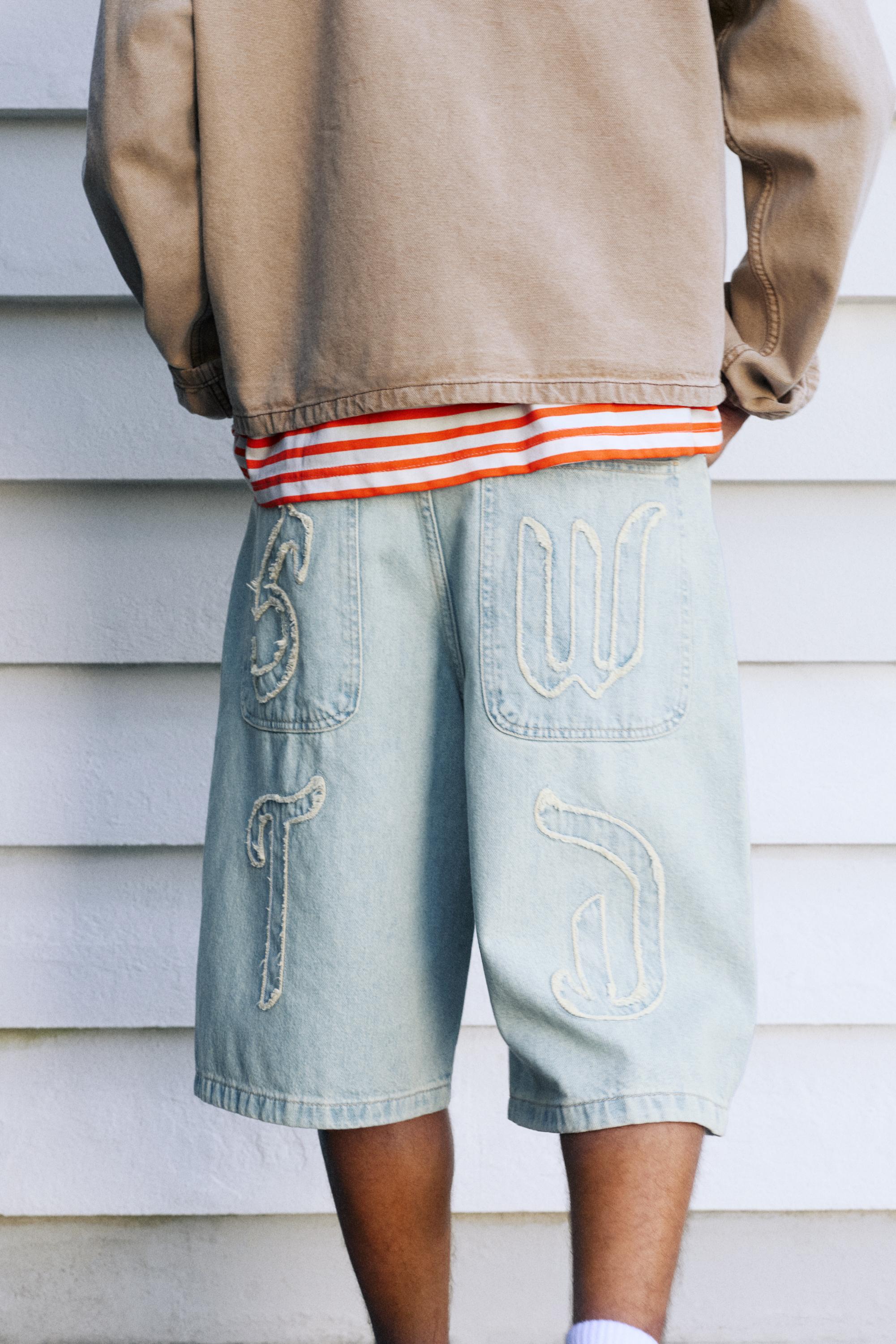 STWD Skater denim bermuda - Görsel 16