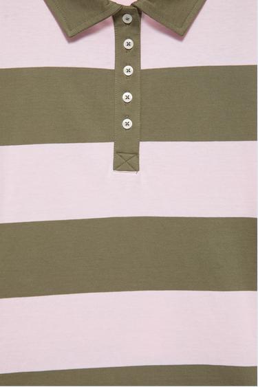Long sleeve polo shirt — Striped 7