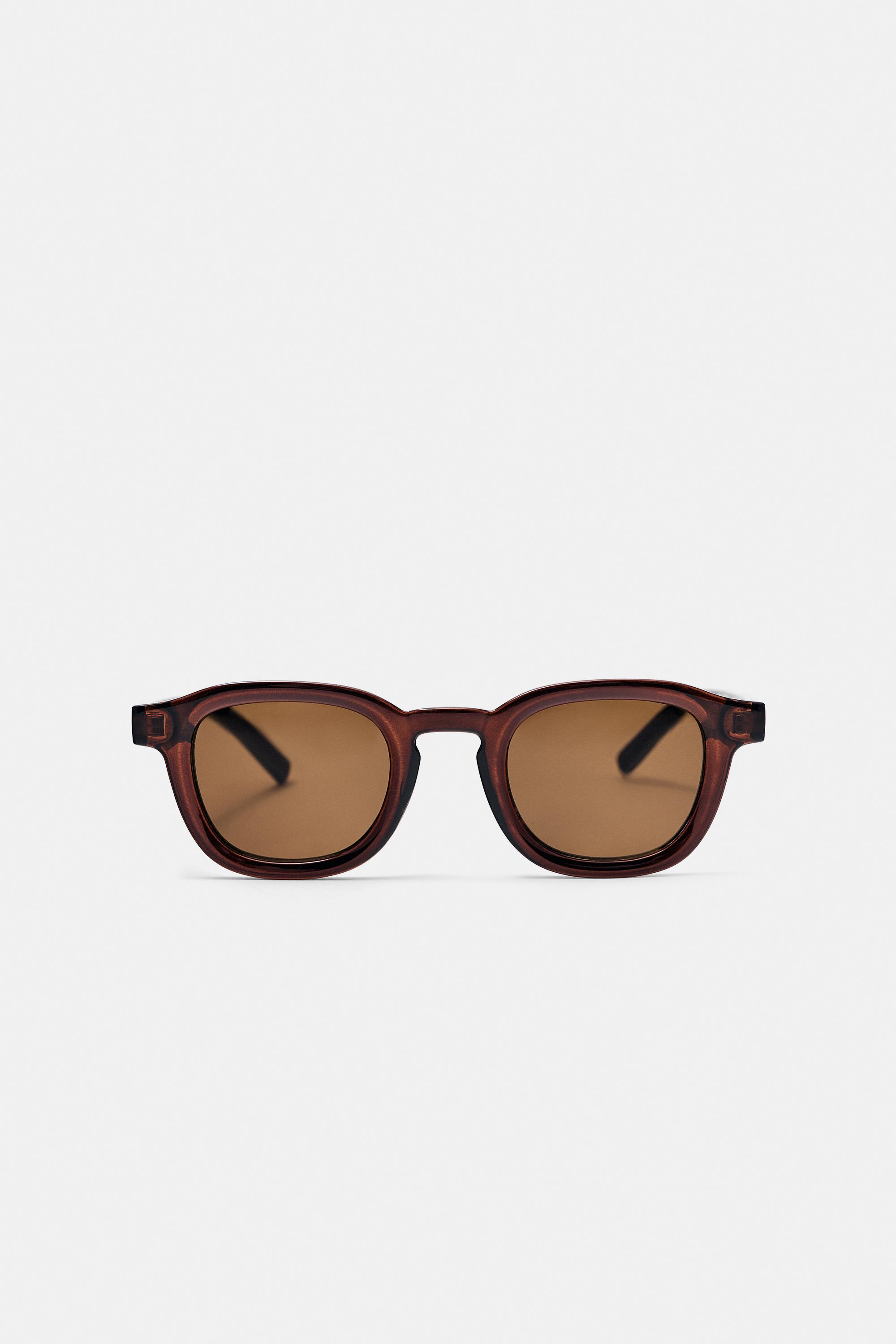 Resin sunglasses — Caramel