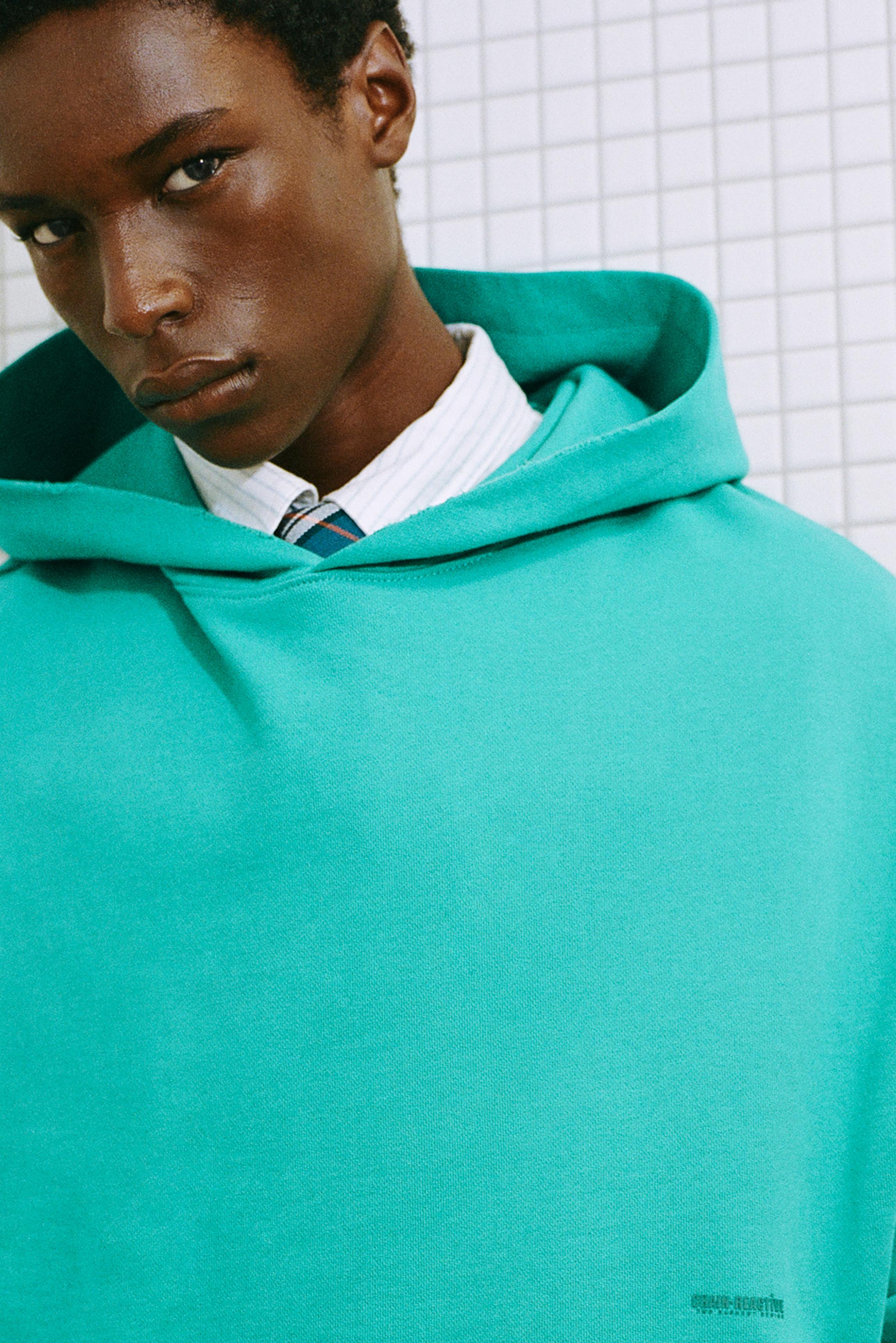 STWD boxy sweatshirt — Turquoise