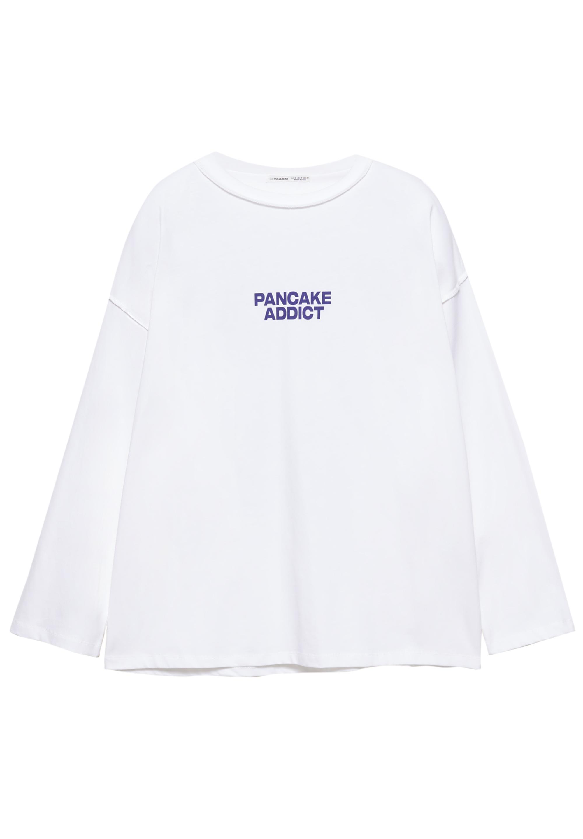 Pancake grafik baskılı t-shirt - Görsel 5