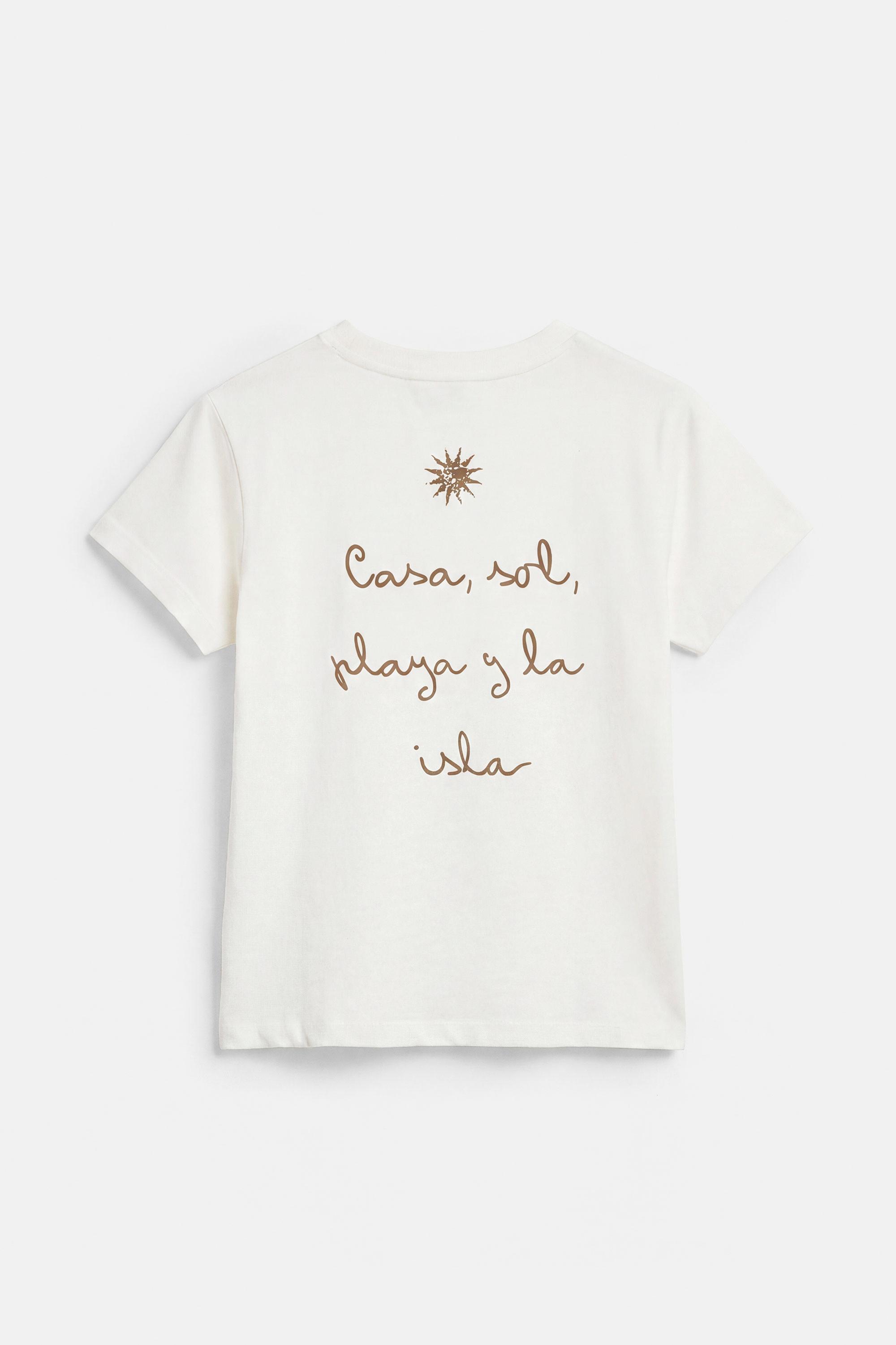 Ibiza graphic T-shirt — Ice