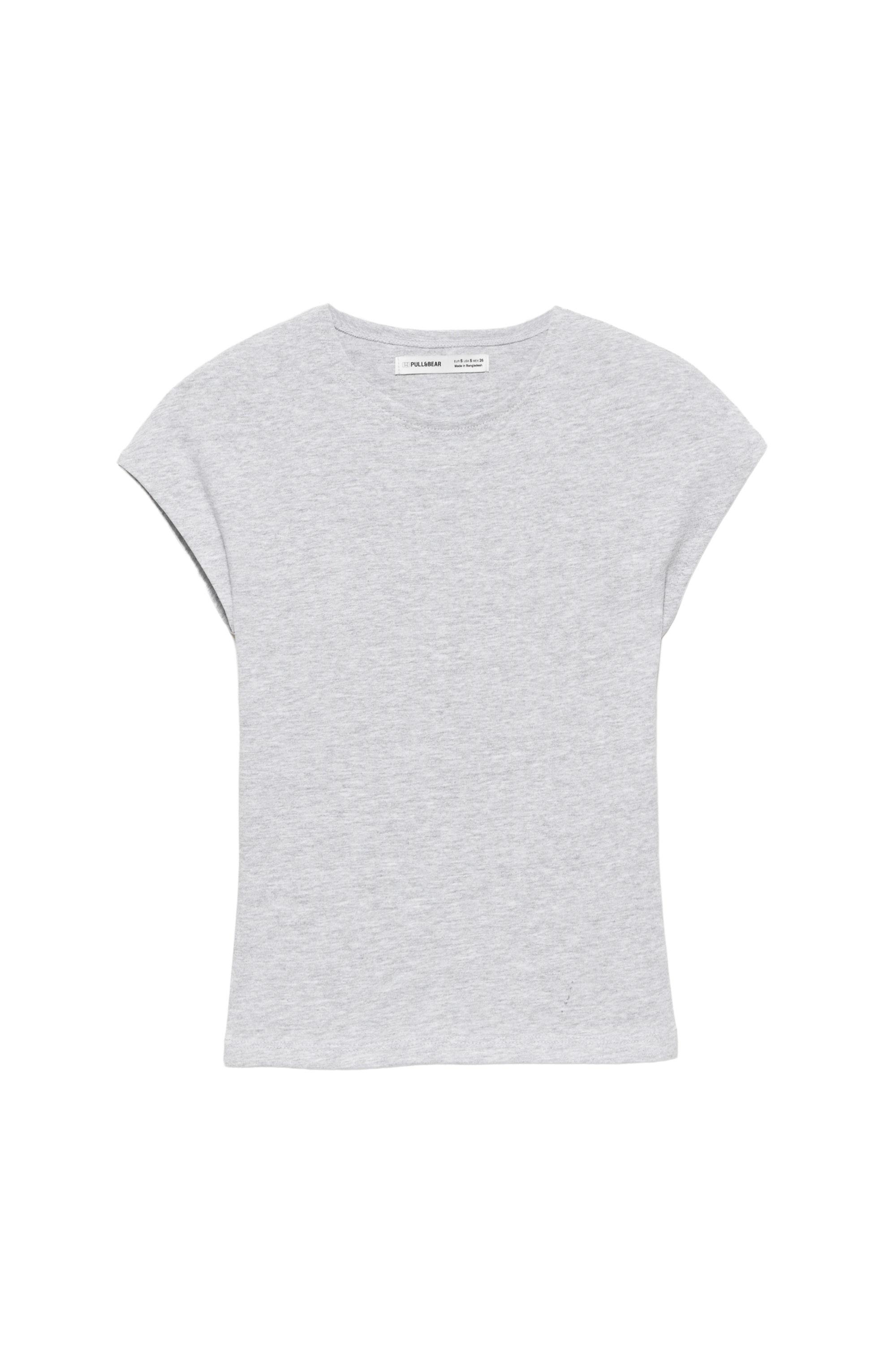 Dar Kesim Kısa Kollu Tişört - Görsel 144