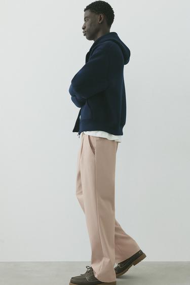 Wide-leg tailored trousers — Ecru 5