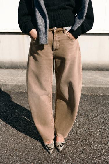 Balloon jeans — Sand 3