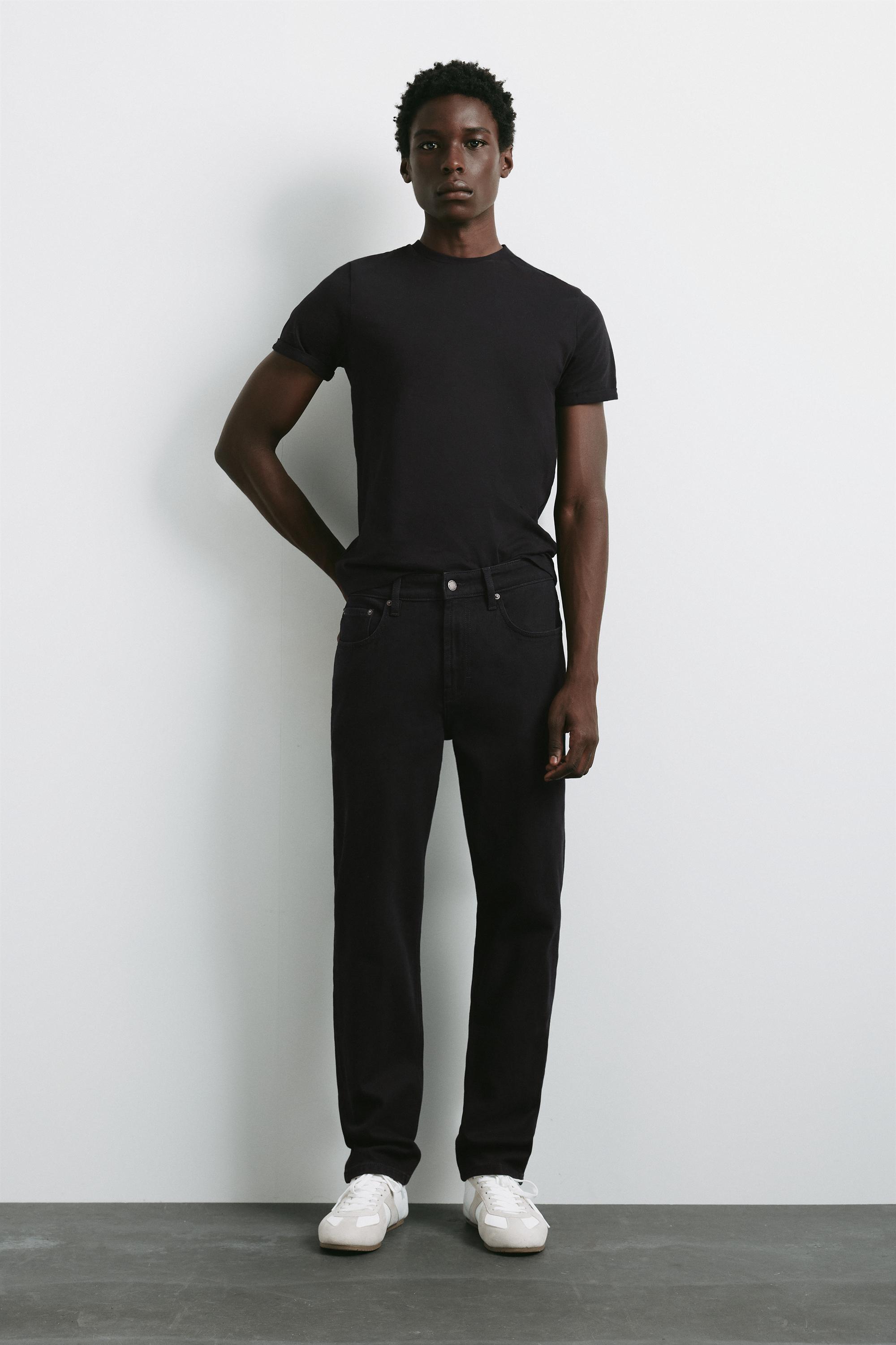 Slim fit jeans — Black