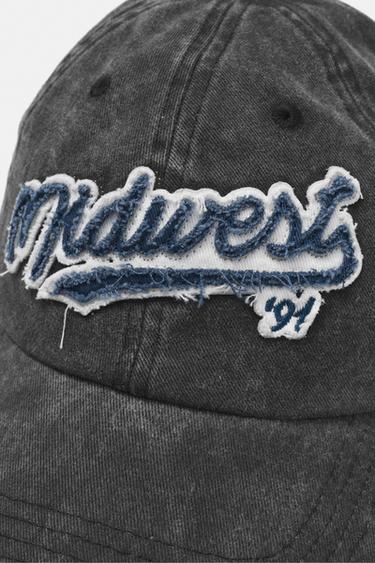 Midwest '91 embroidered cap — Grey 2