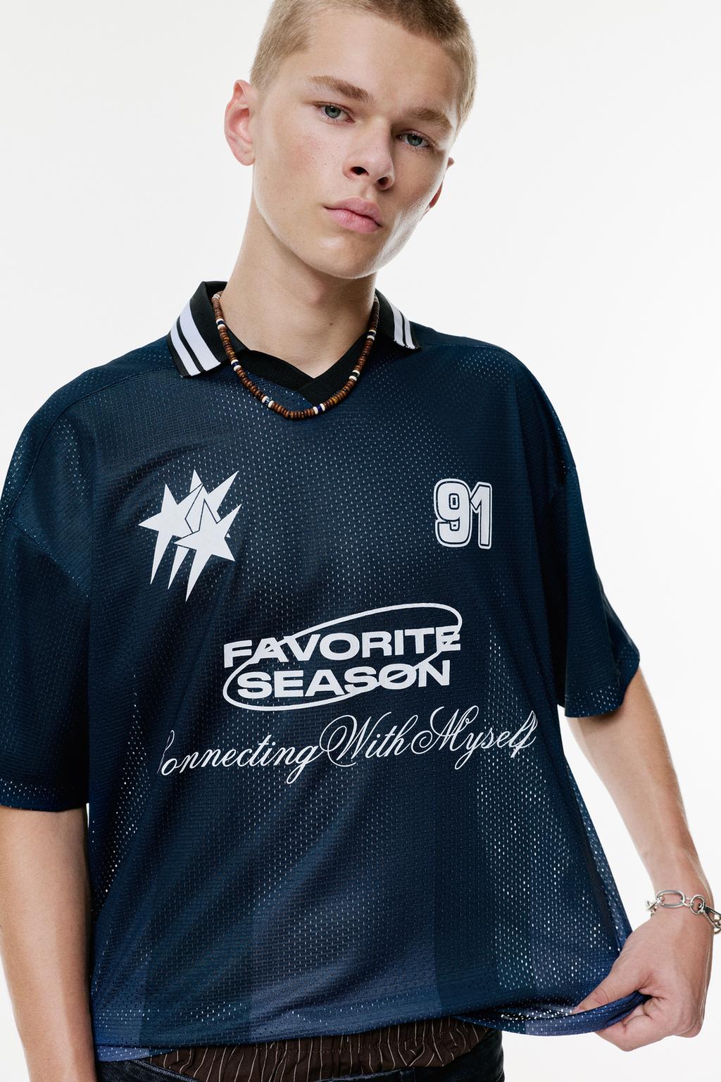 Playera STWD fútbol PULL&BEAR - Main Image