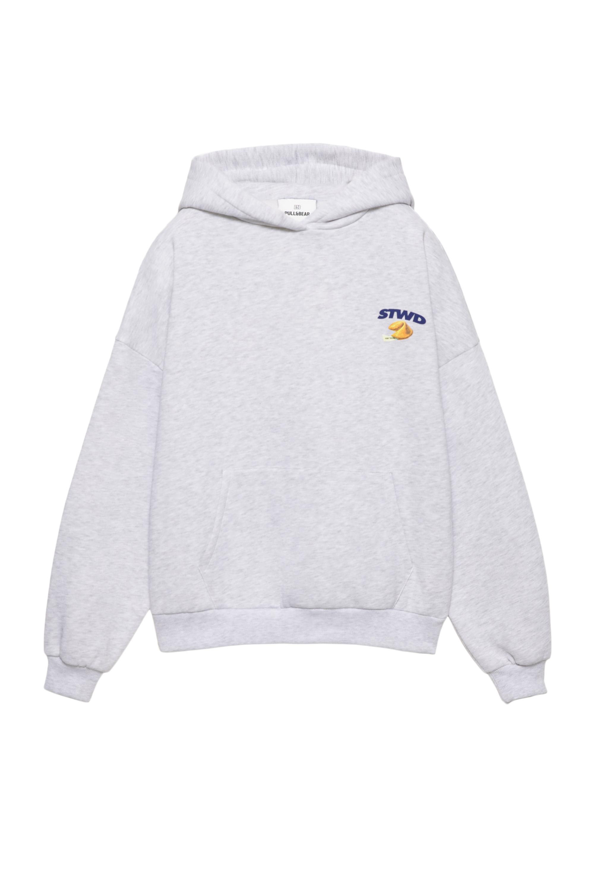 STWD kurabiye kapüşonlu sweatshirt - Görsel 2