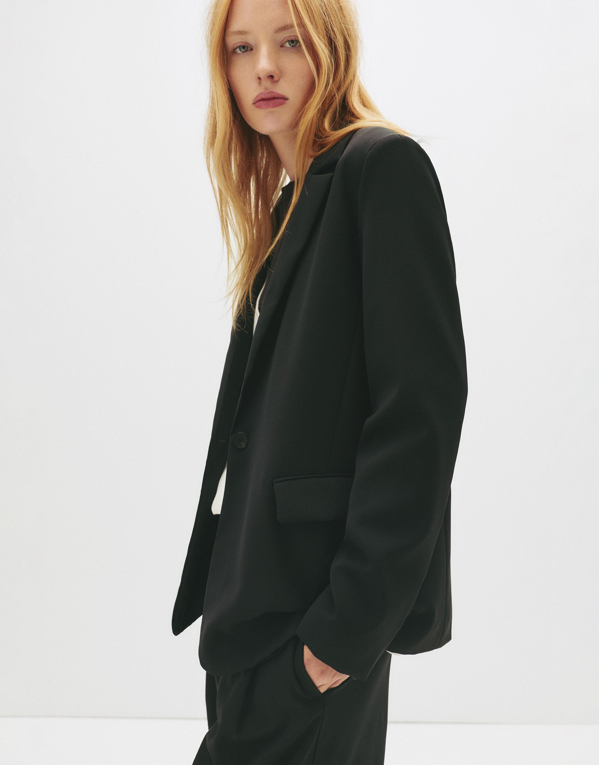 Basic blazer — Black