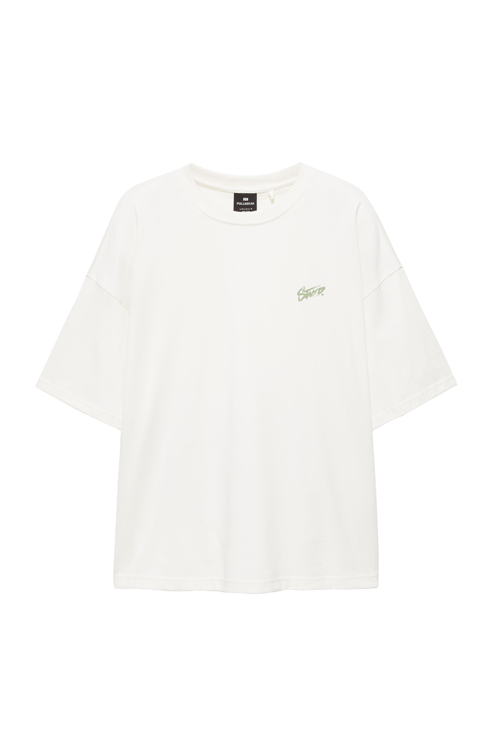 Pull&Bear STWD oversize tişört görsel 3