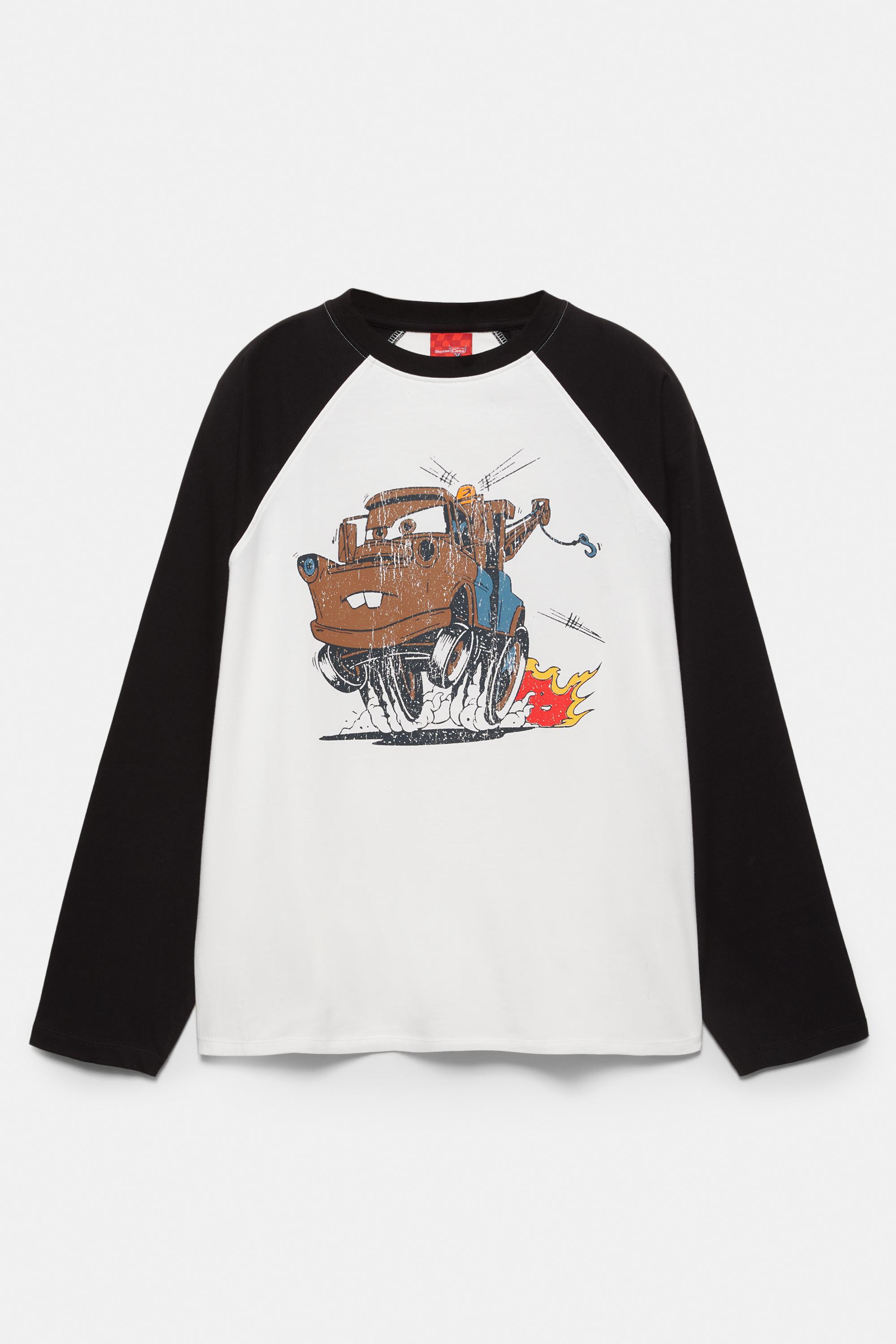 Cars reglan kol uzun kollu t-shirt - Görsel 3