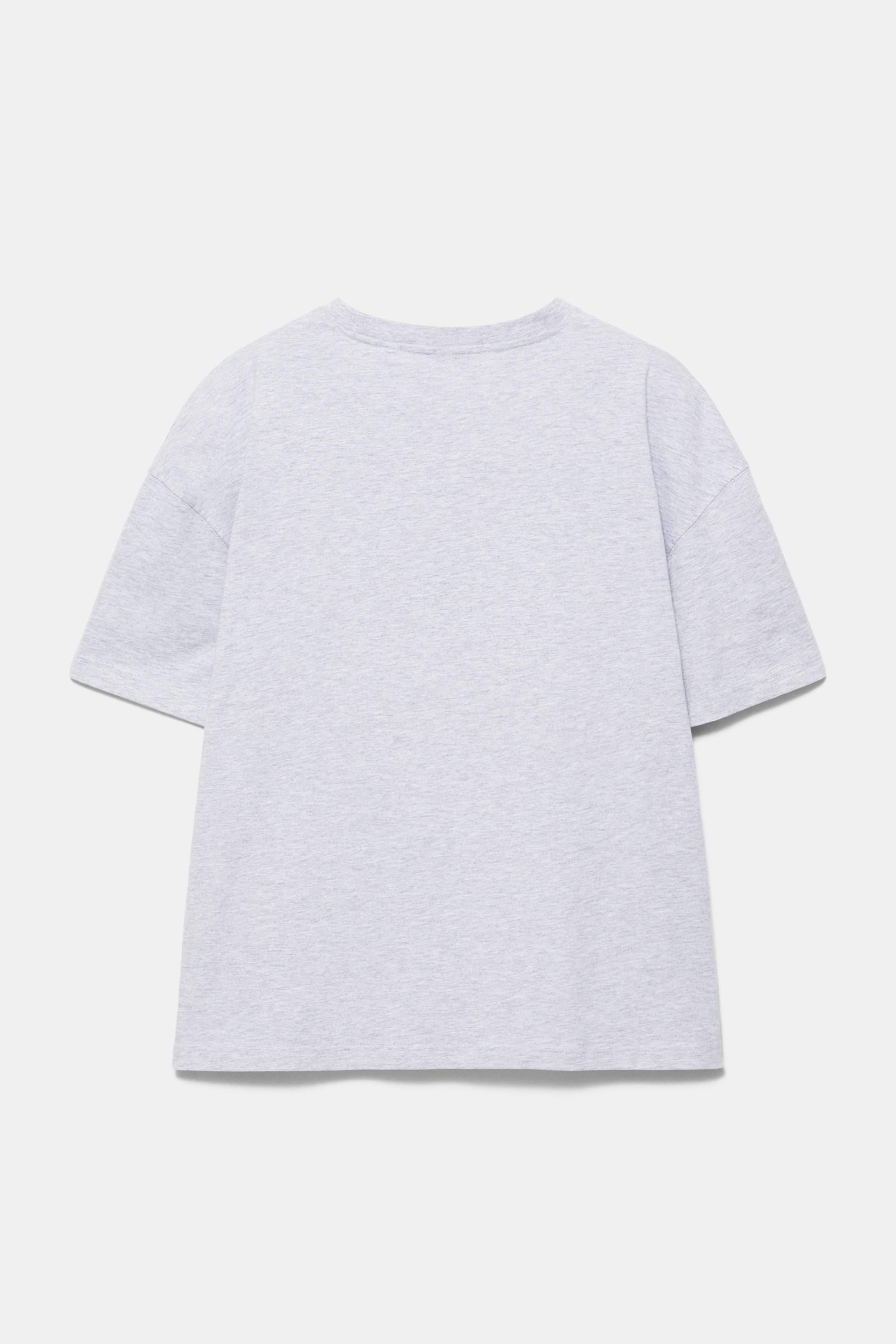 Los Angeles işlemeli t-shirt - Görsel 4