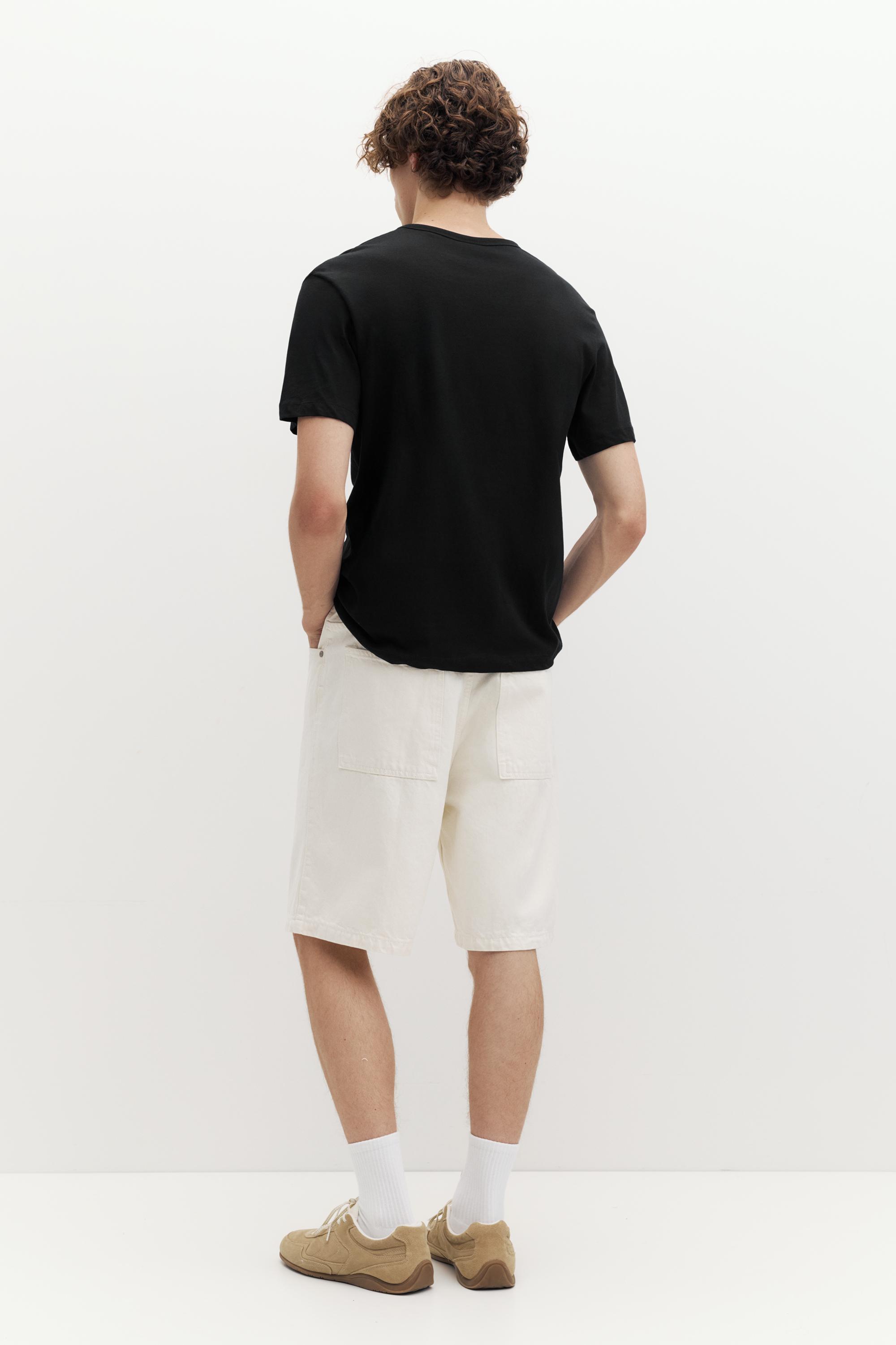 Basic slim fit tişört - Görsel 9