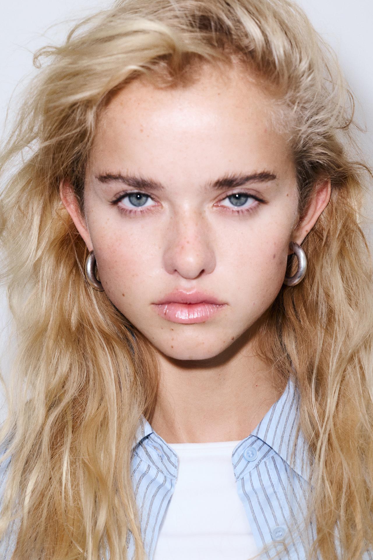6-pack of hoop earrings — Gold