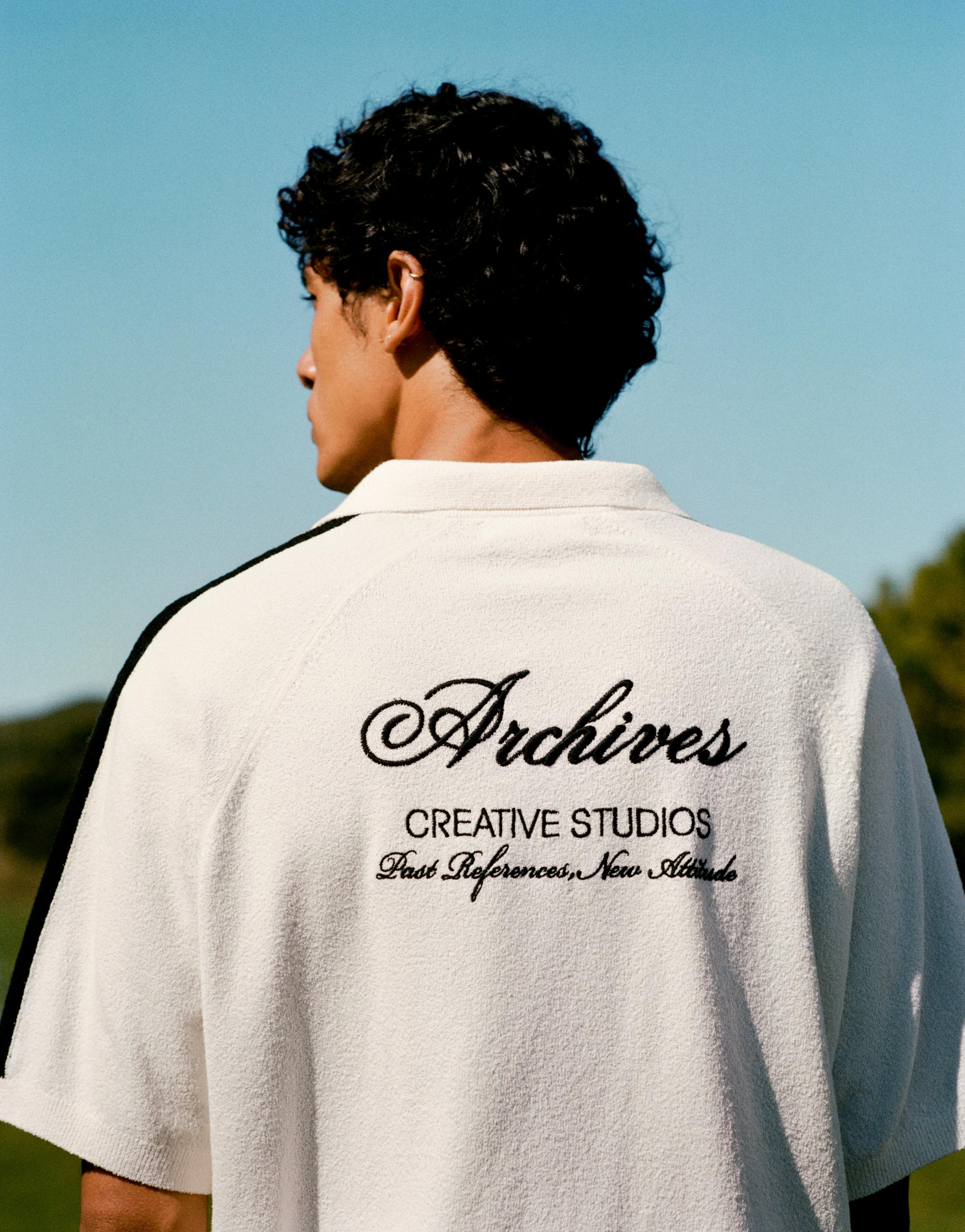 İşlemeli reglan kol polo - Görsel 13