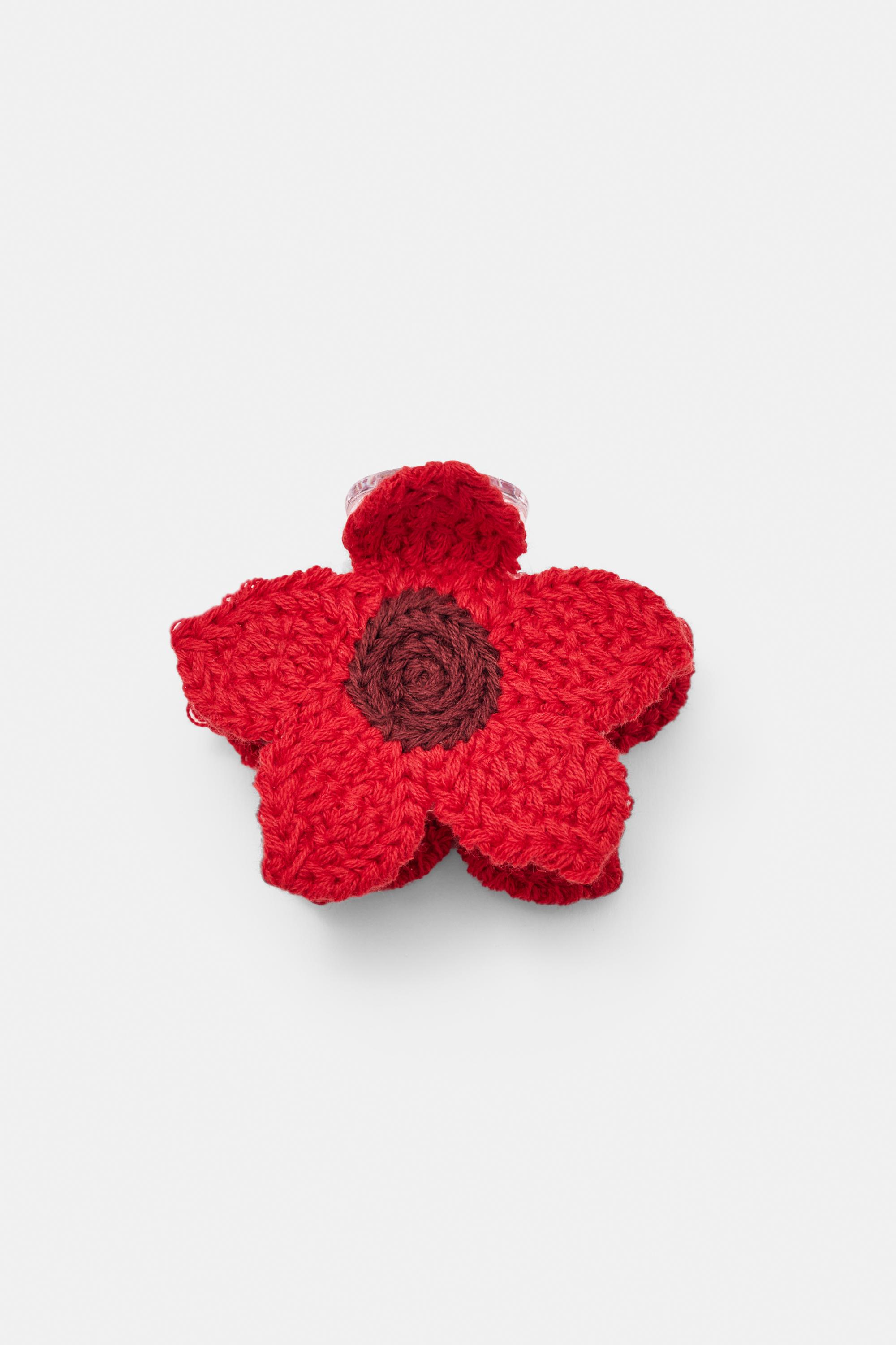 Fermaglio Fiore Crochet