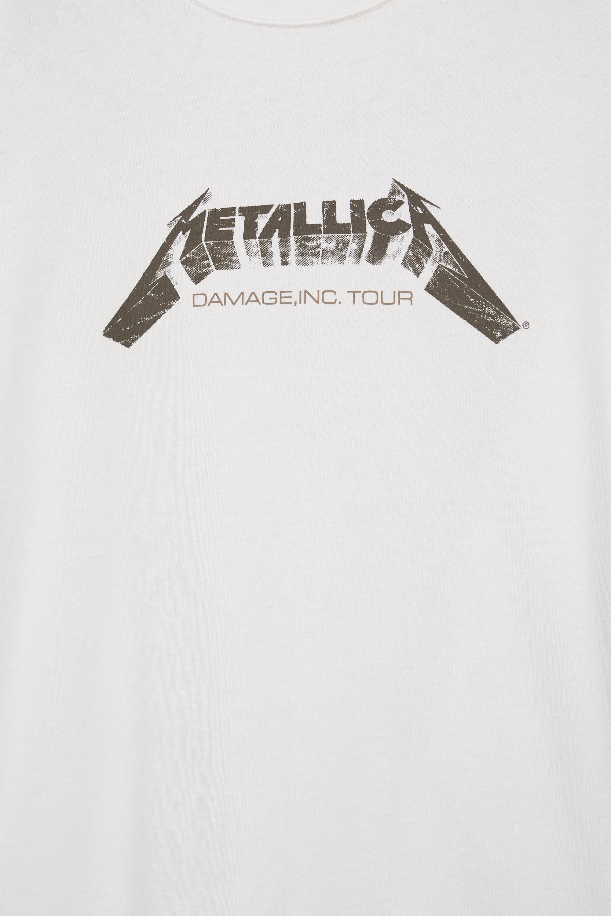 Metallica relaxed fit T-shirt — Off white