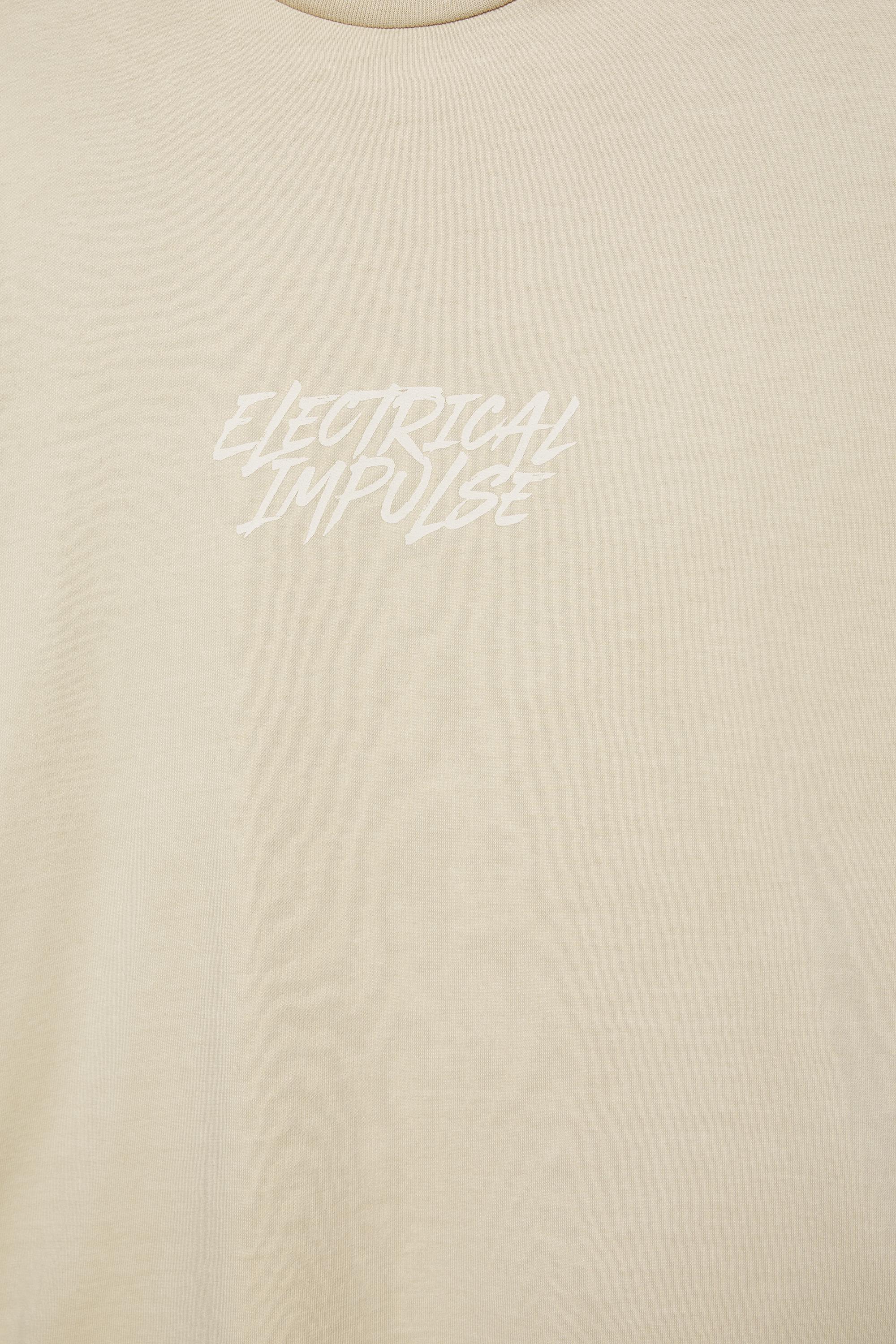 STWD Electrical Impulse T-shirt — Sand