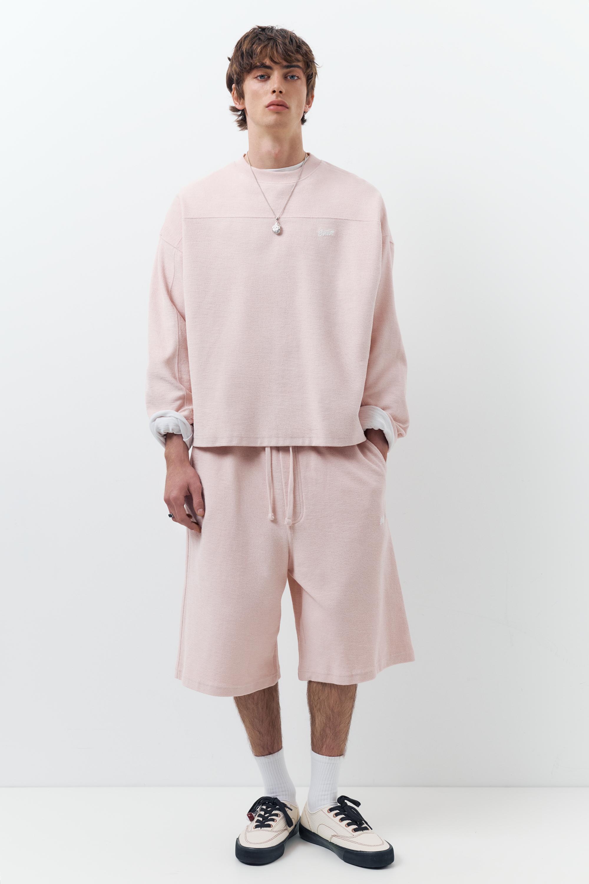 STWD skater jogger Bermuda shorts — Pink