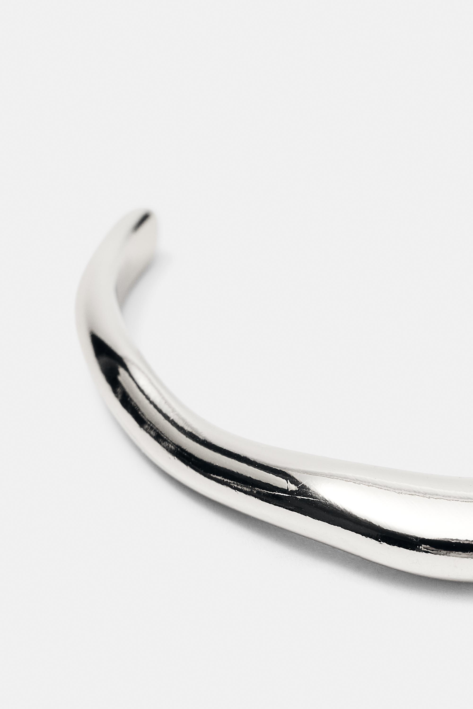 Pack of 2 wave bracelets — Silver