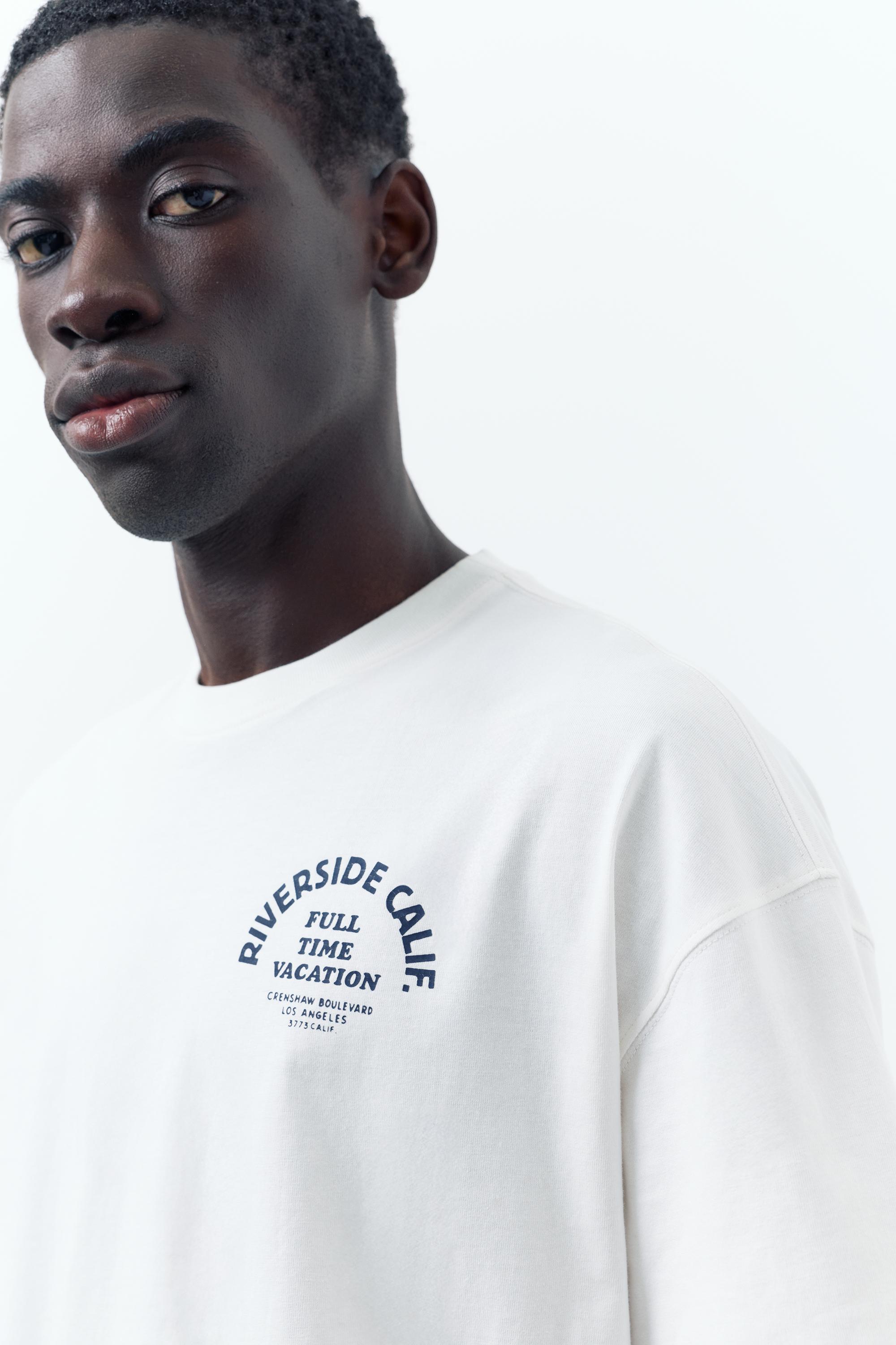 Kısa kollu grafikli tişört - Görsel 8