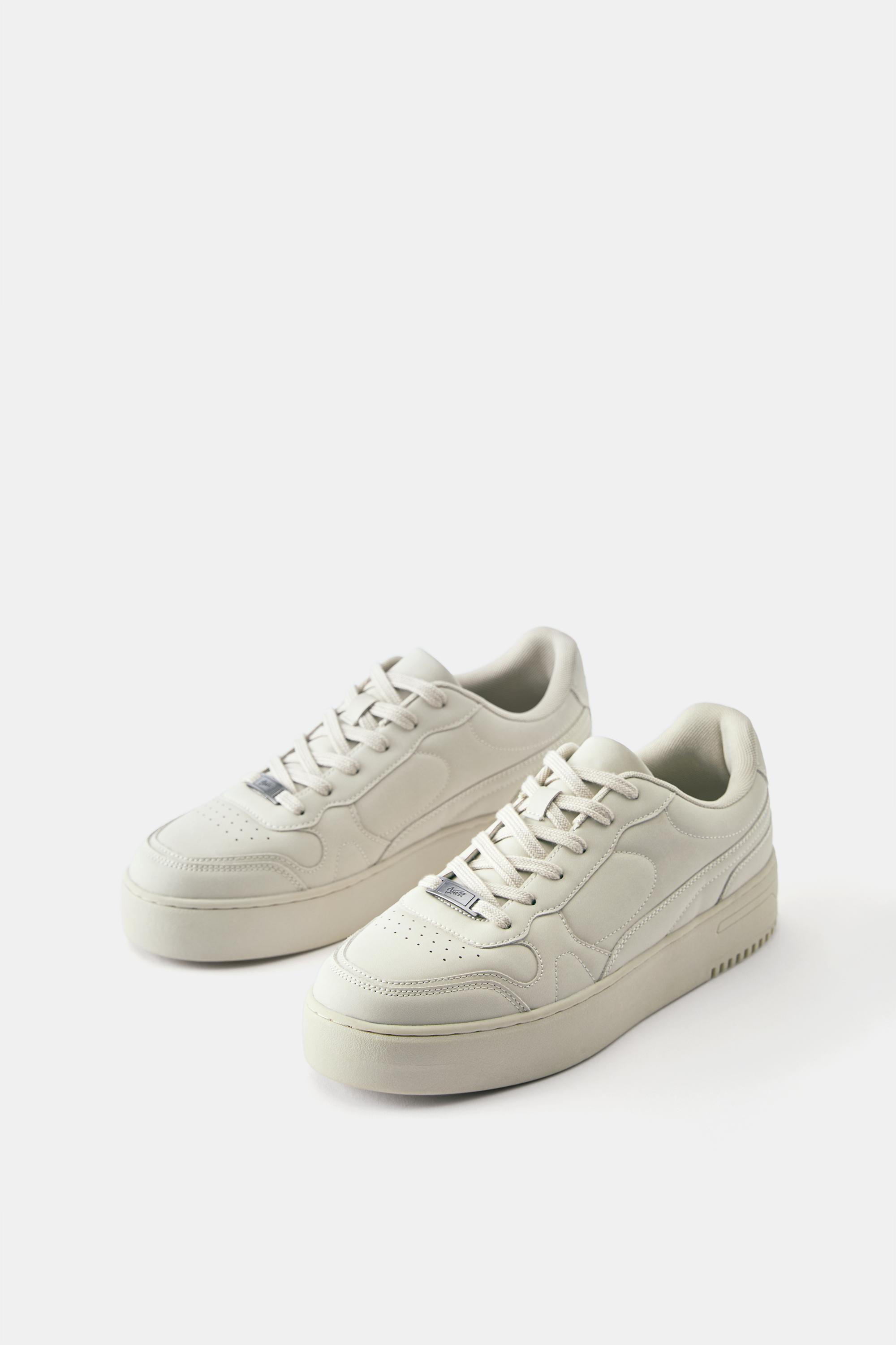 Chunky trainers — Ecru (alternate view)