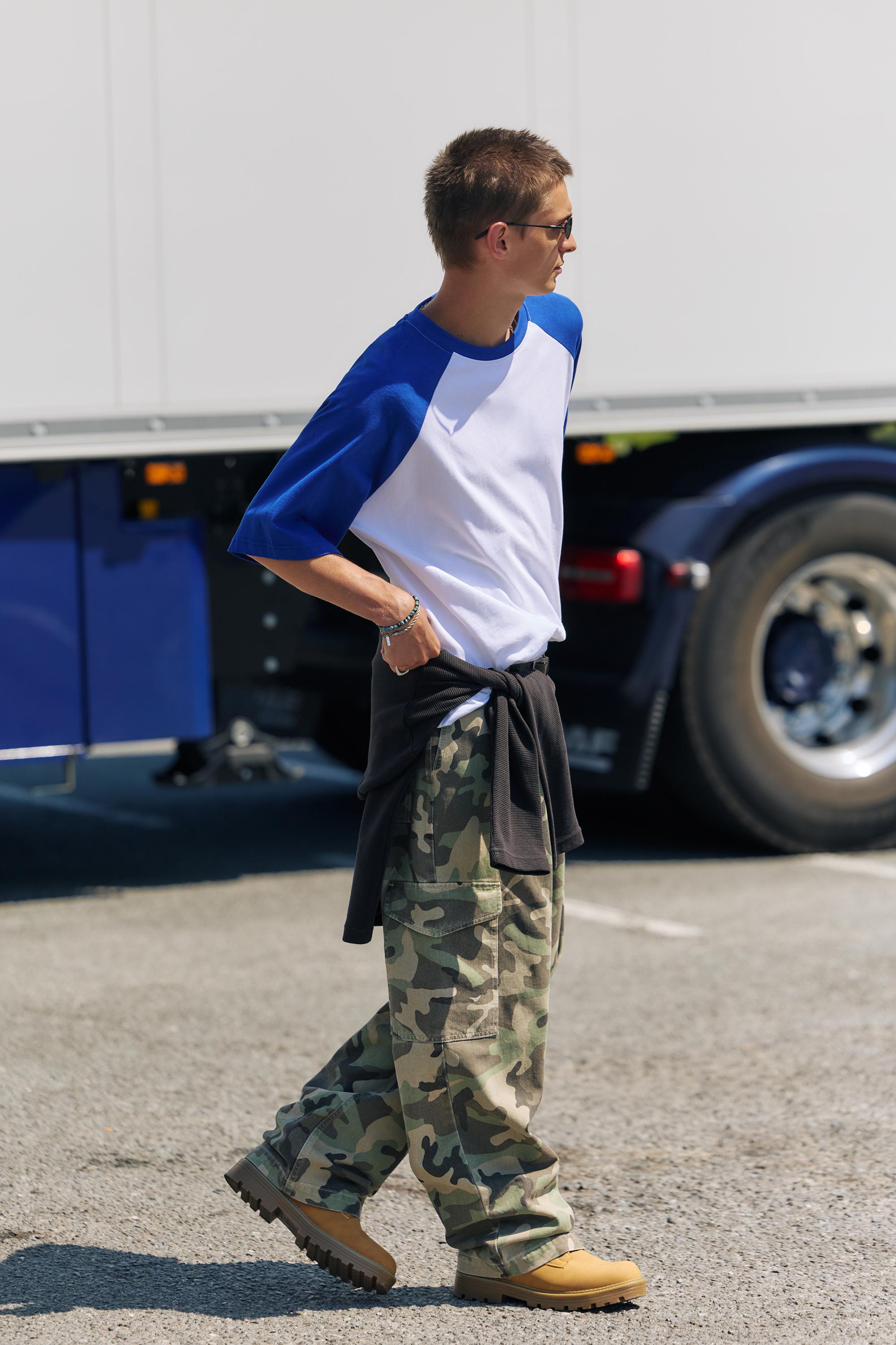 Lace-up boots with detail — Mustard