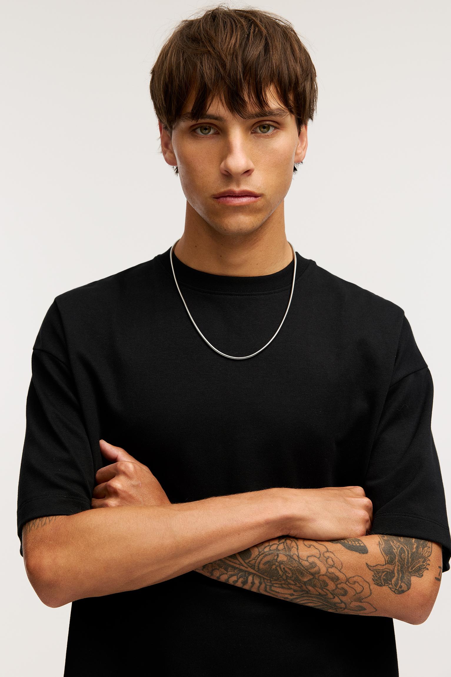 Boxy T-shirt — Black