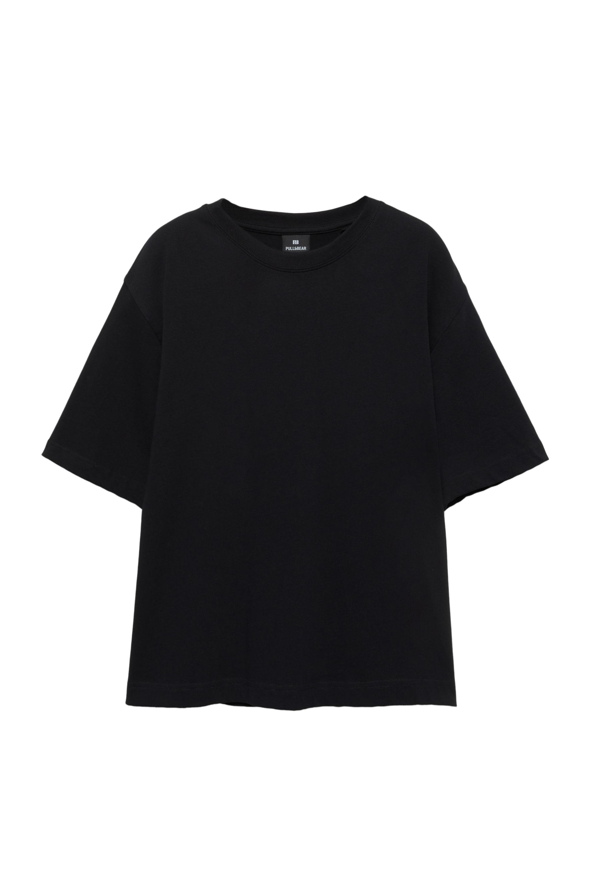 Camiseta cropped manga corta