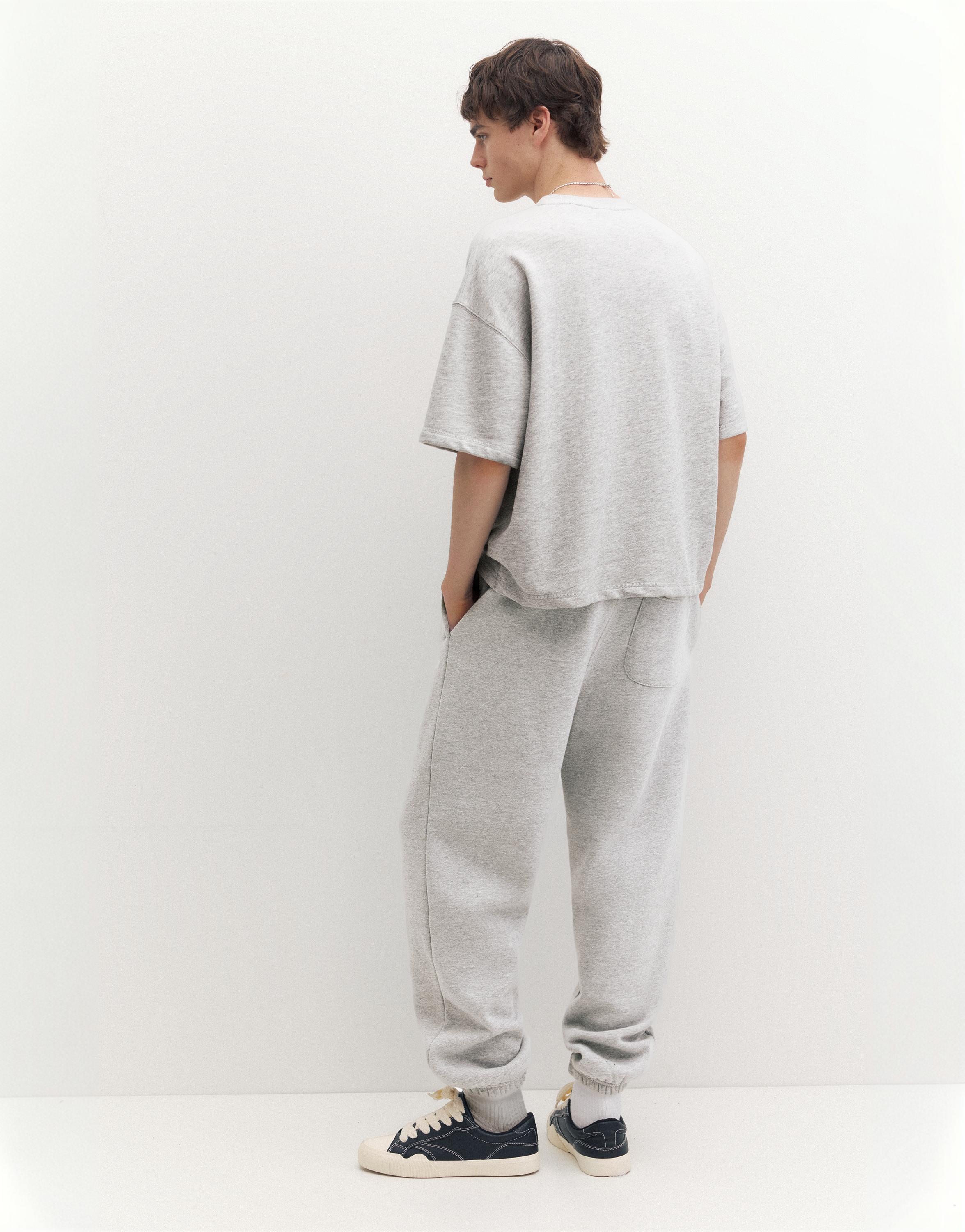 Short sleeve STWD sweatshirt — Greyish