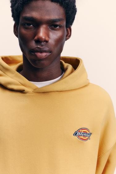 Dickies hood sweatshirt — Mustard 4