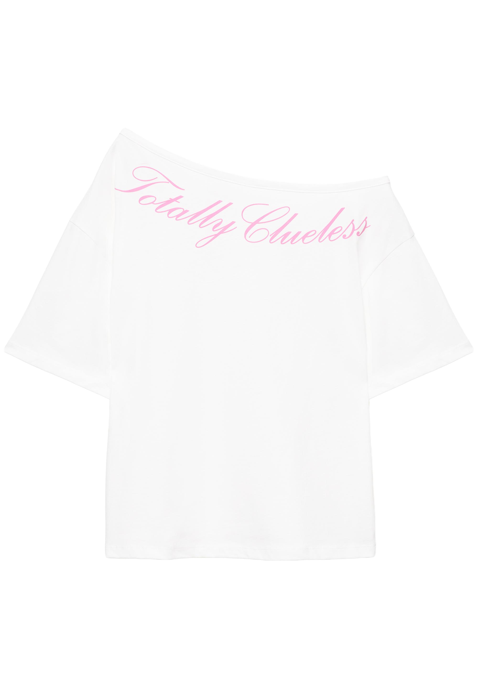 Clueless asymmetric T-shirt — White