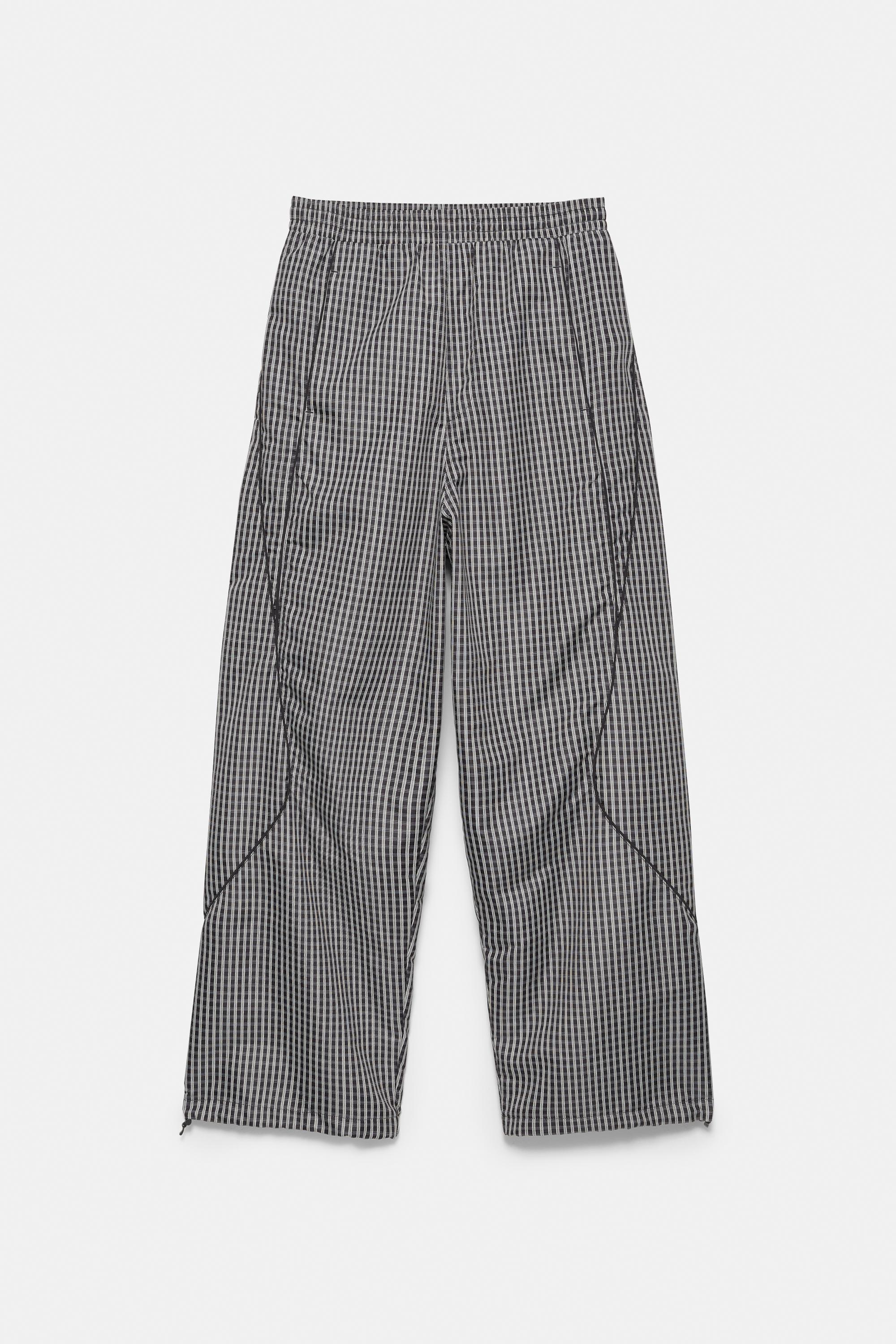 STWD sports joggers — Black/White