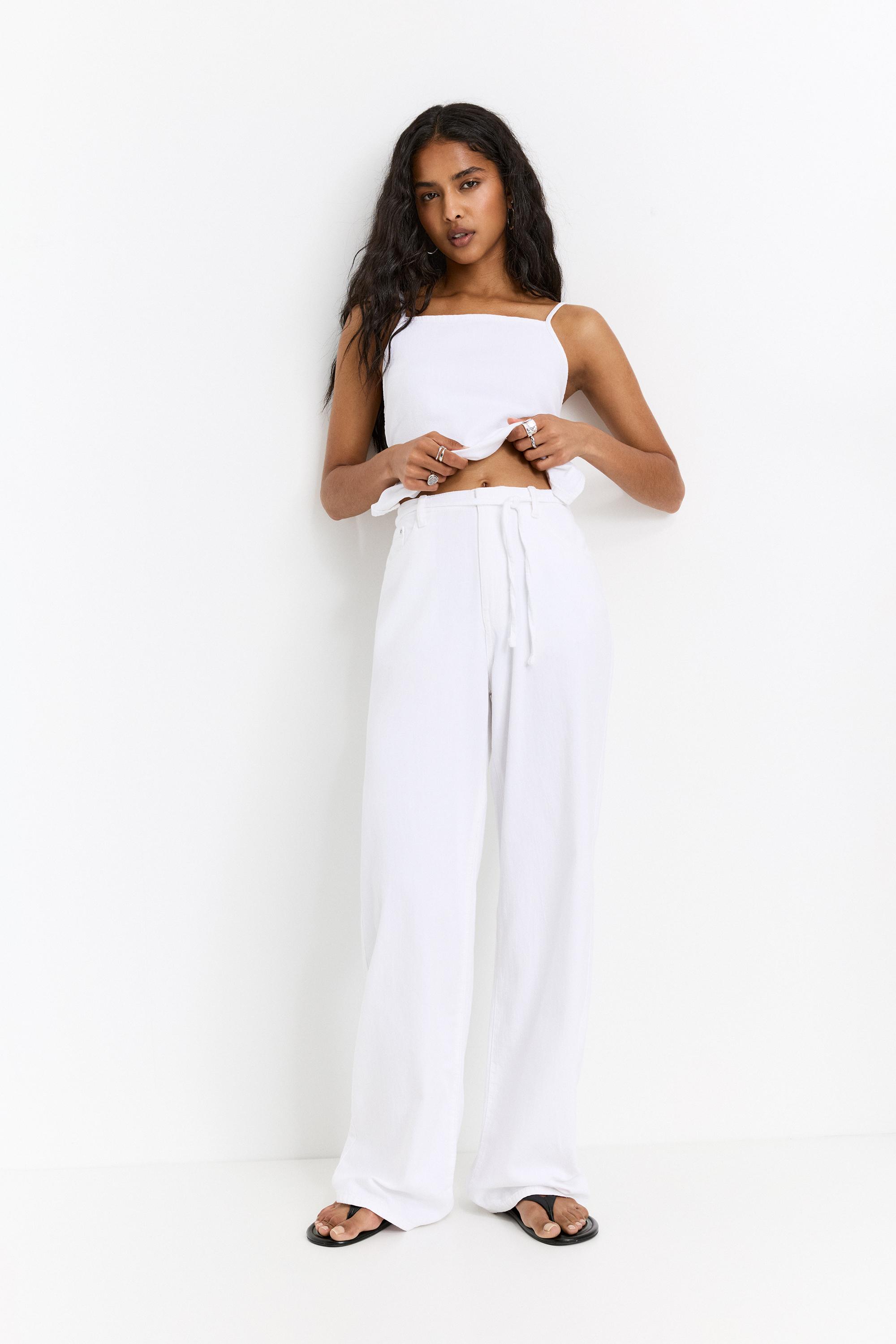 Baggy-Jeans Mit Kordel