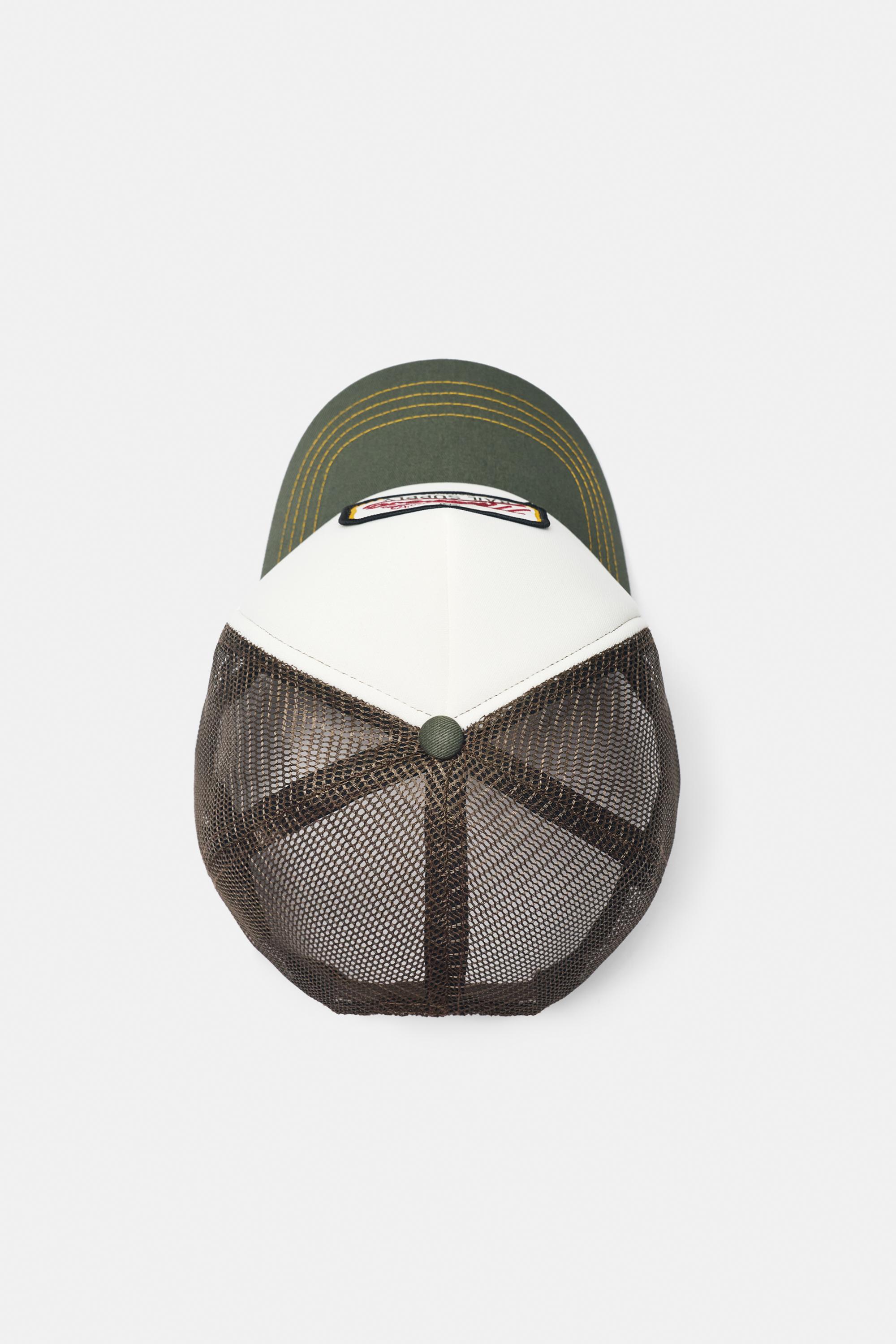Midwest trucker cap — Faded green