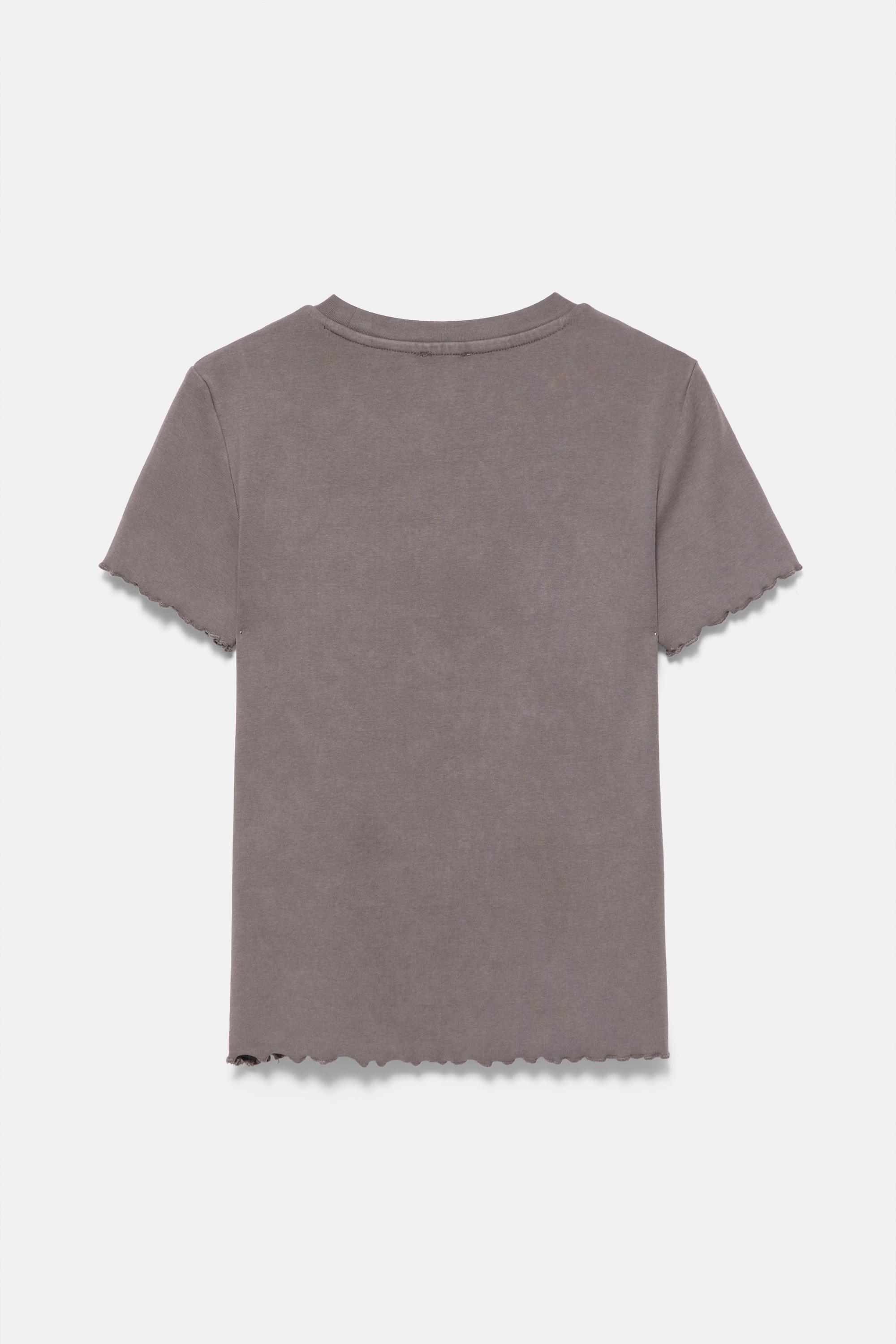 Pull&Bear Melek stras grafikli tişört görsel 3