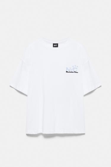 STWD T-shirt with an NYC graphic — White 7