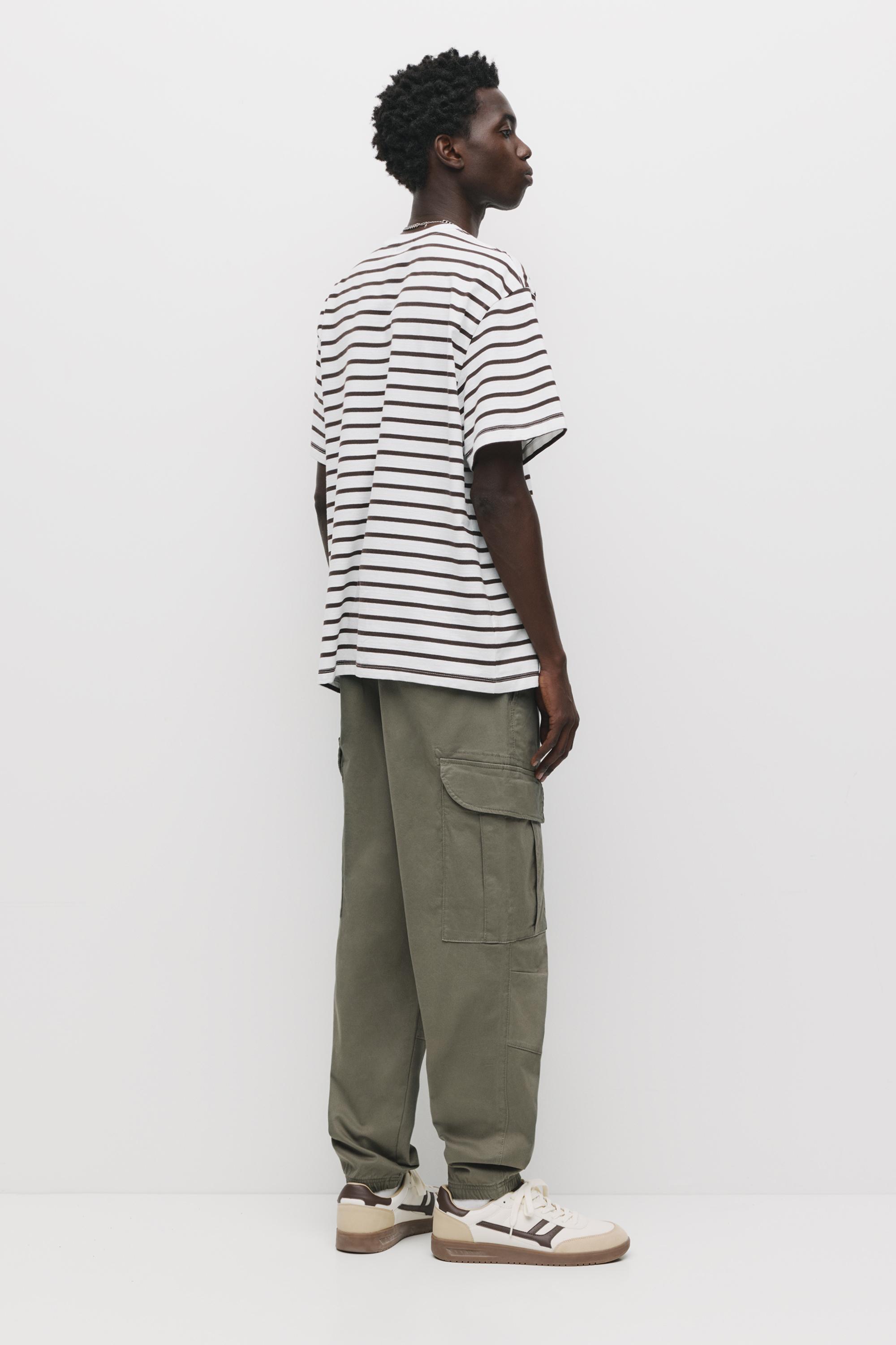 Cargo jogger trousers — Khaki