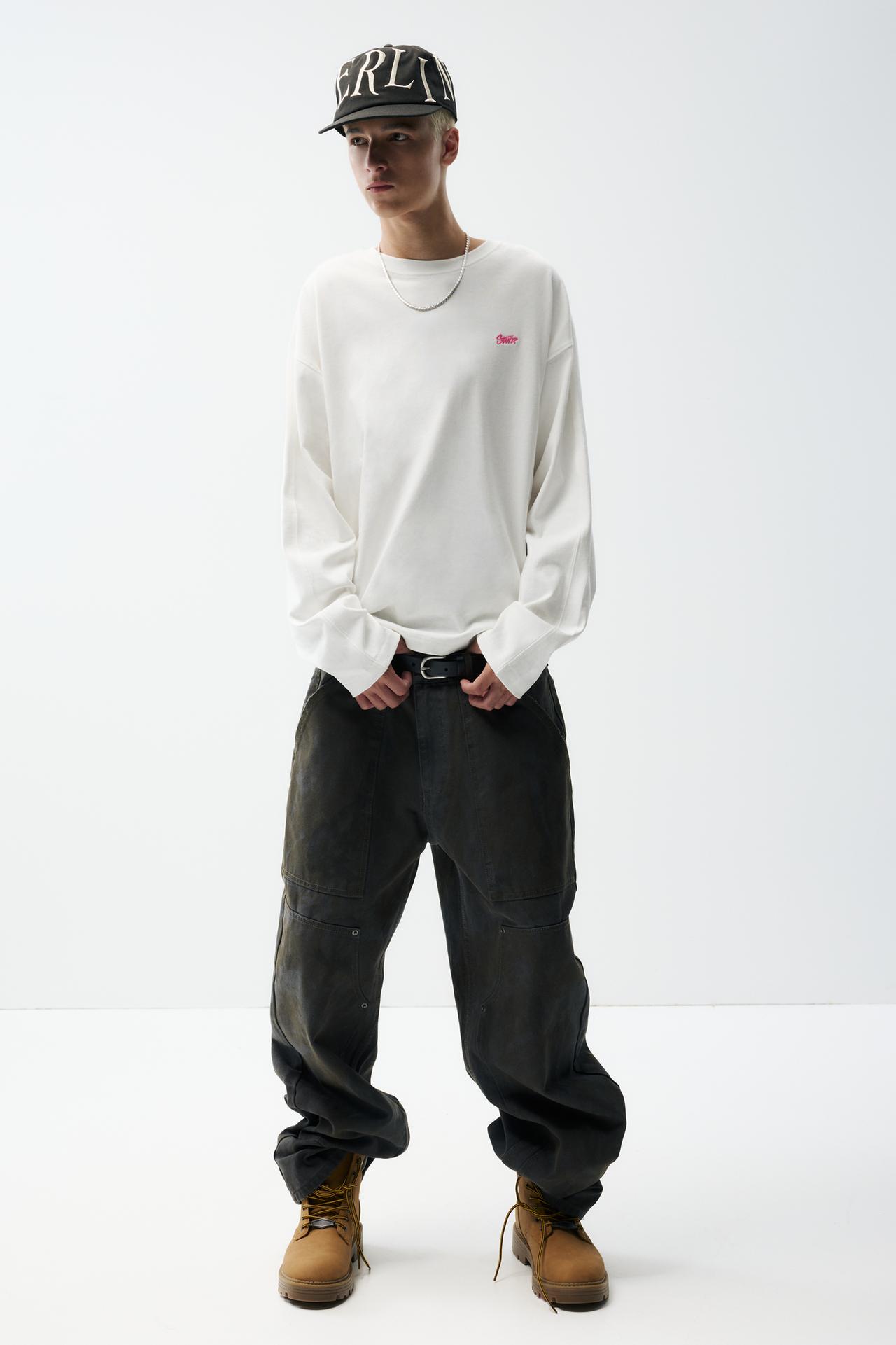 STWD long sleeve T-shirt — Off white